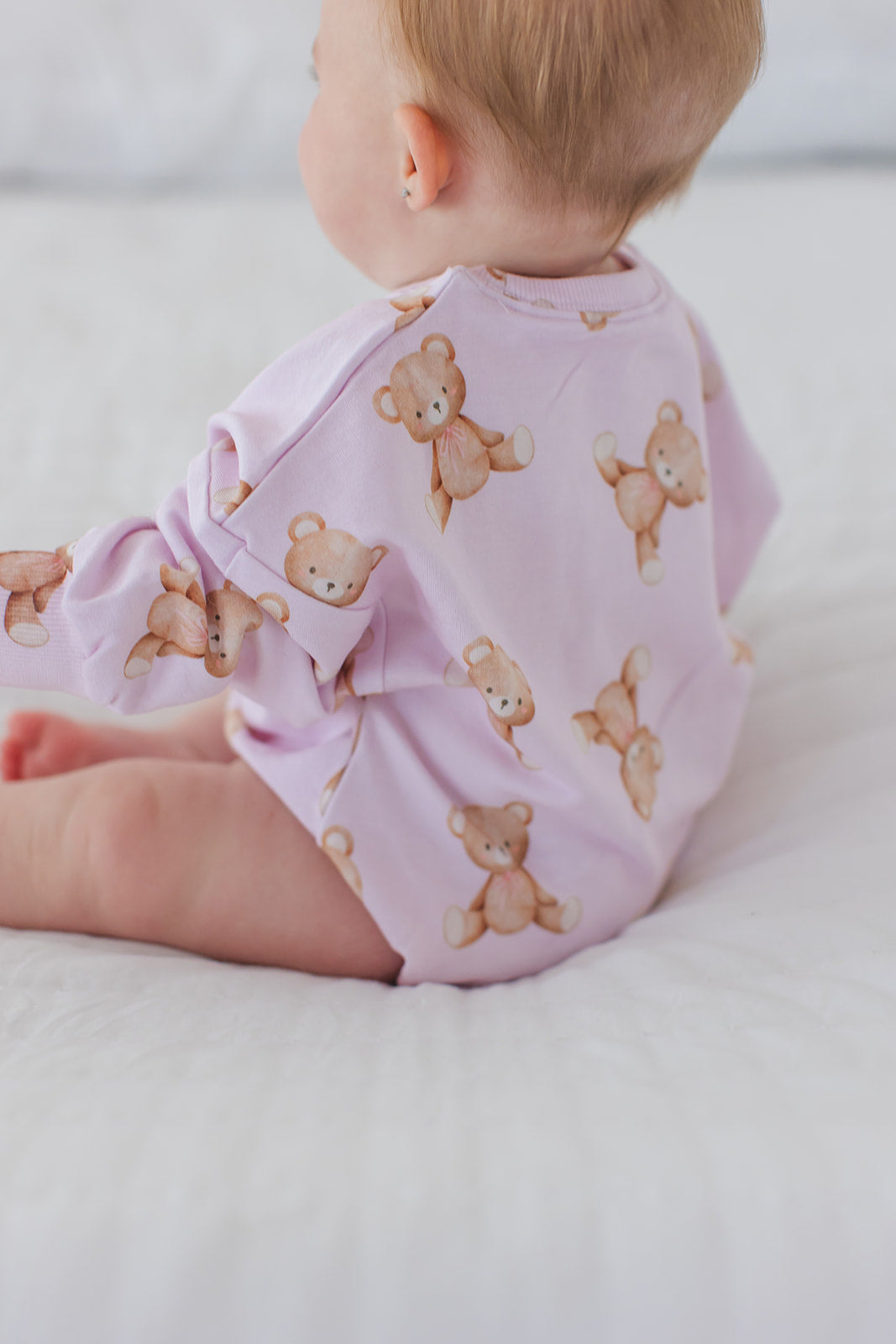 Teddy - Cloud Terry Bubble Romper
