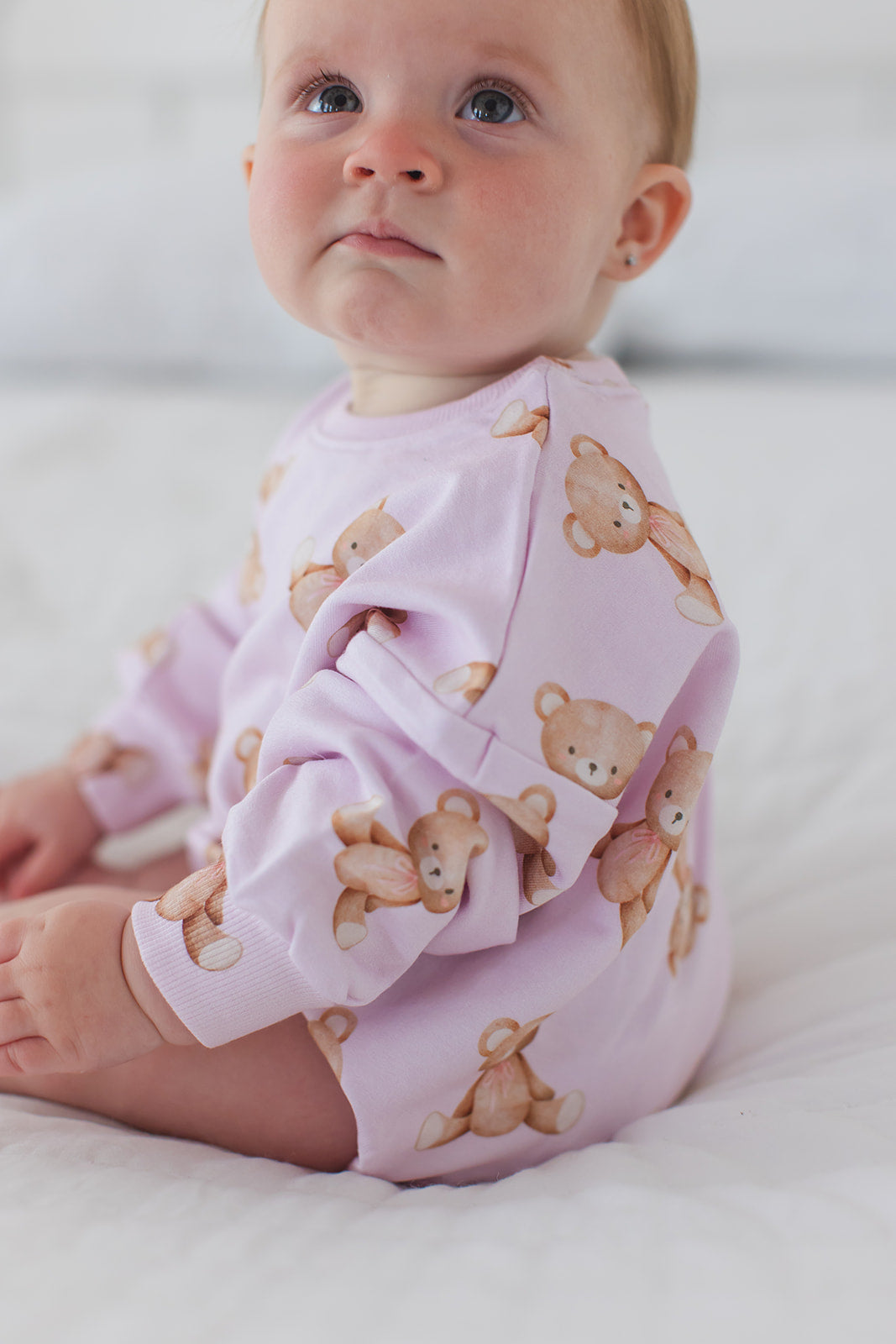 Teddy - Cloud Terry Bubble Romper