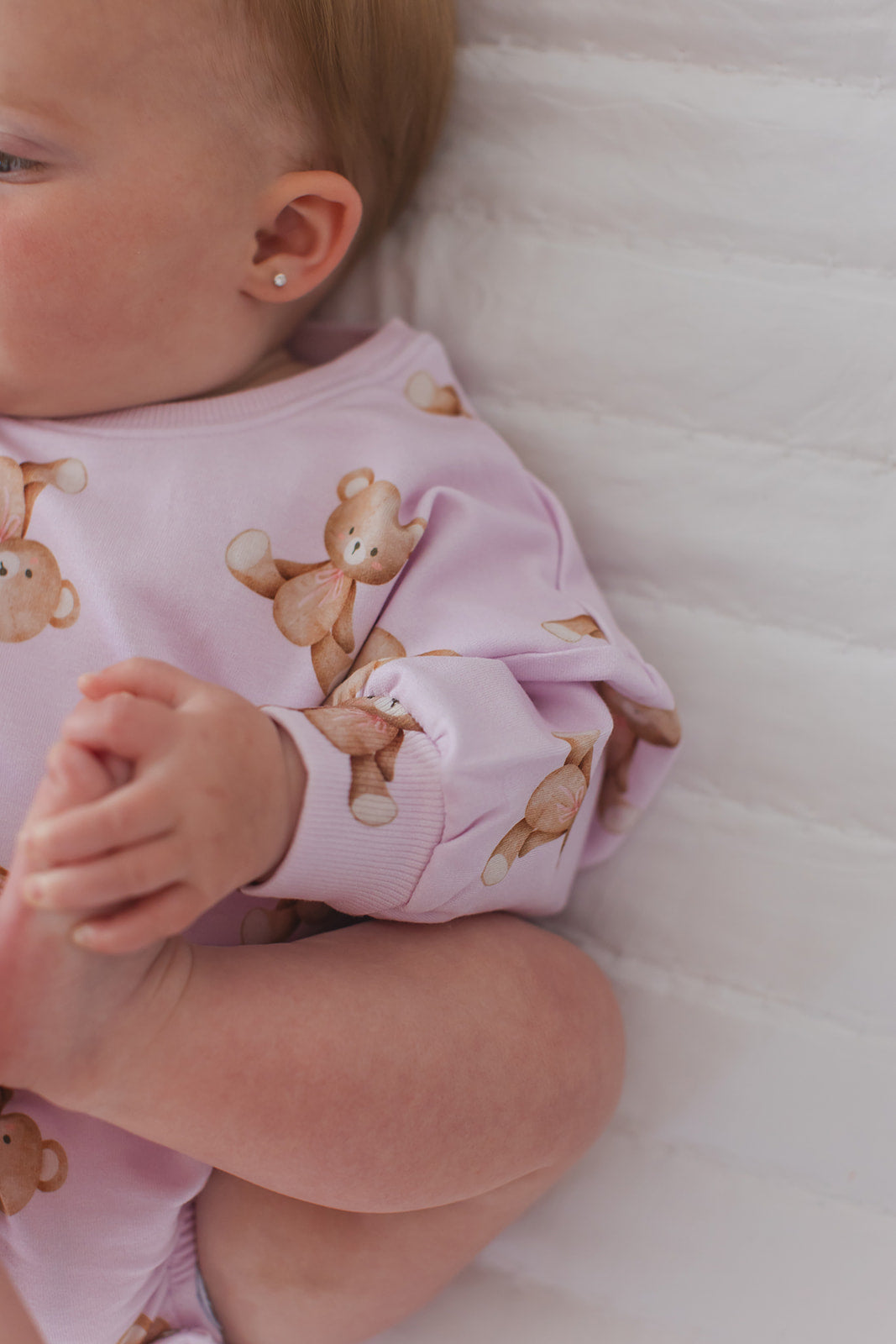 Teddy - Cloud Terry Bubble Romper