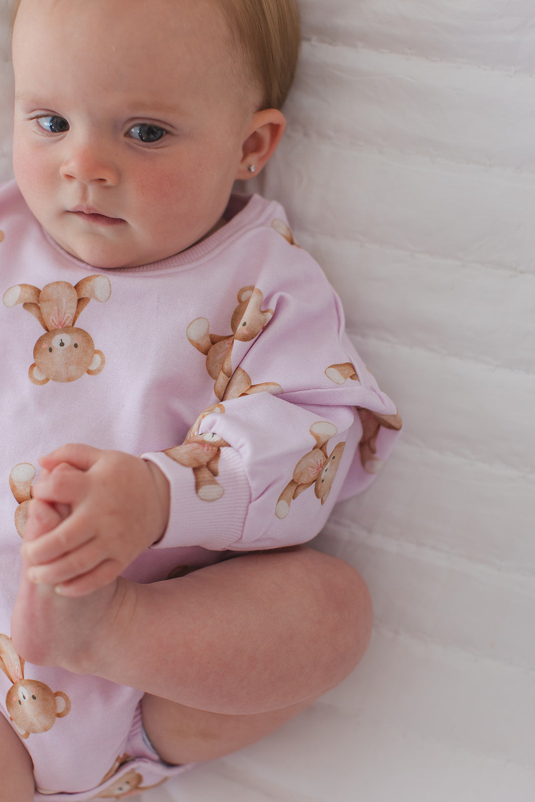Teddy - Cloud Terry Bubble Romper