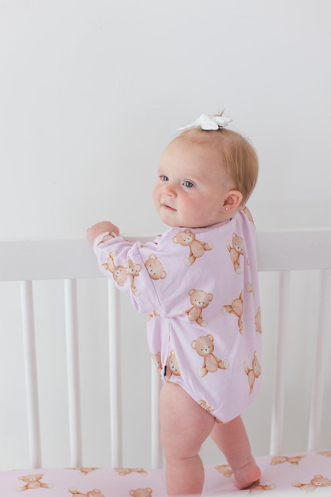 Teddy - Cloud Terry Bubble Romper
