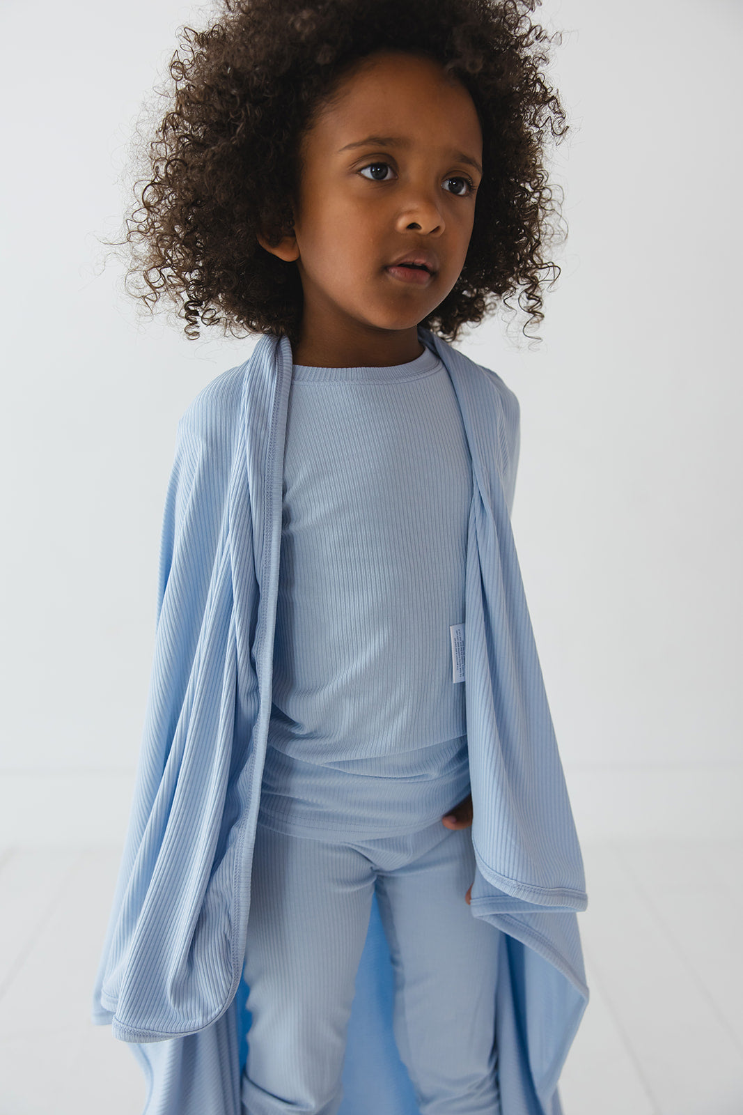 Blue Macaron (ribbed) - Set