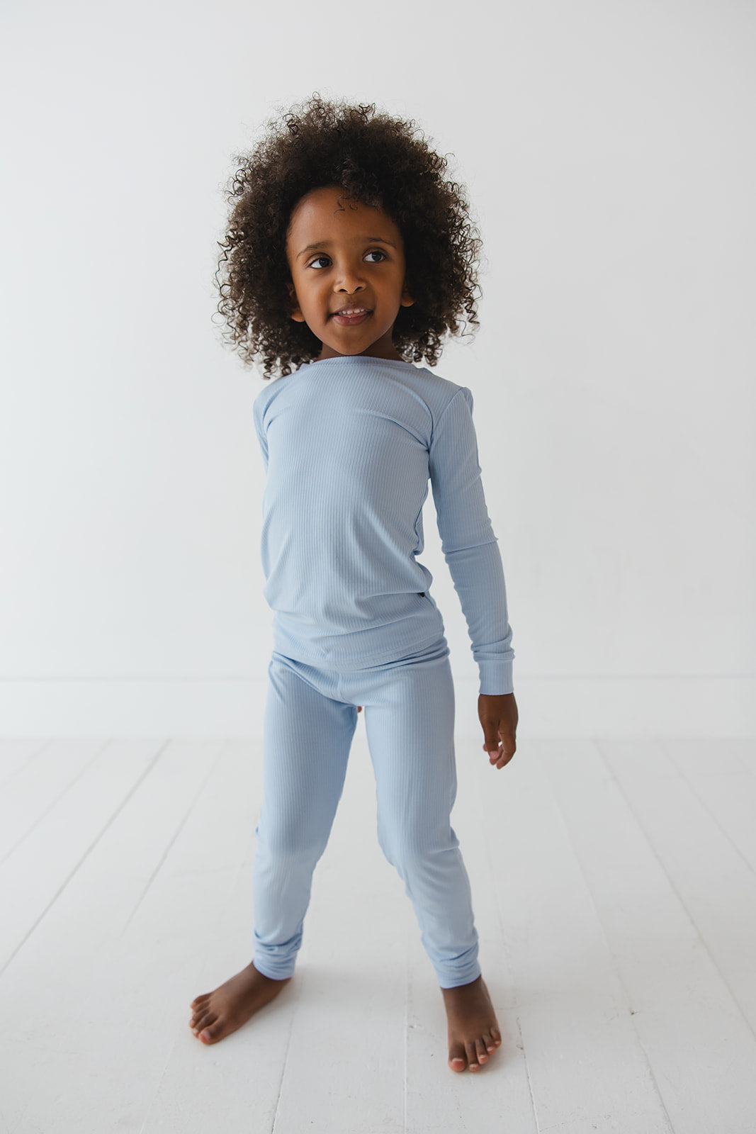 Blue Macaron (ribbed) - Set