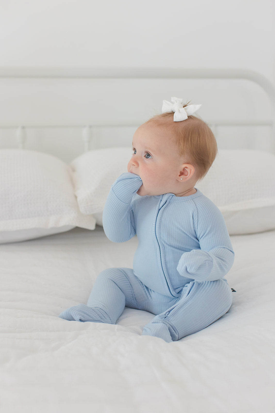 Blue Macaron (ribbed) - Zippy