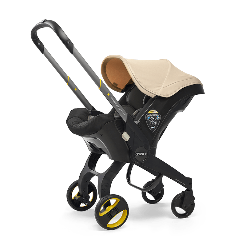 Sahara Sand Car Seat & Stroller With Base