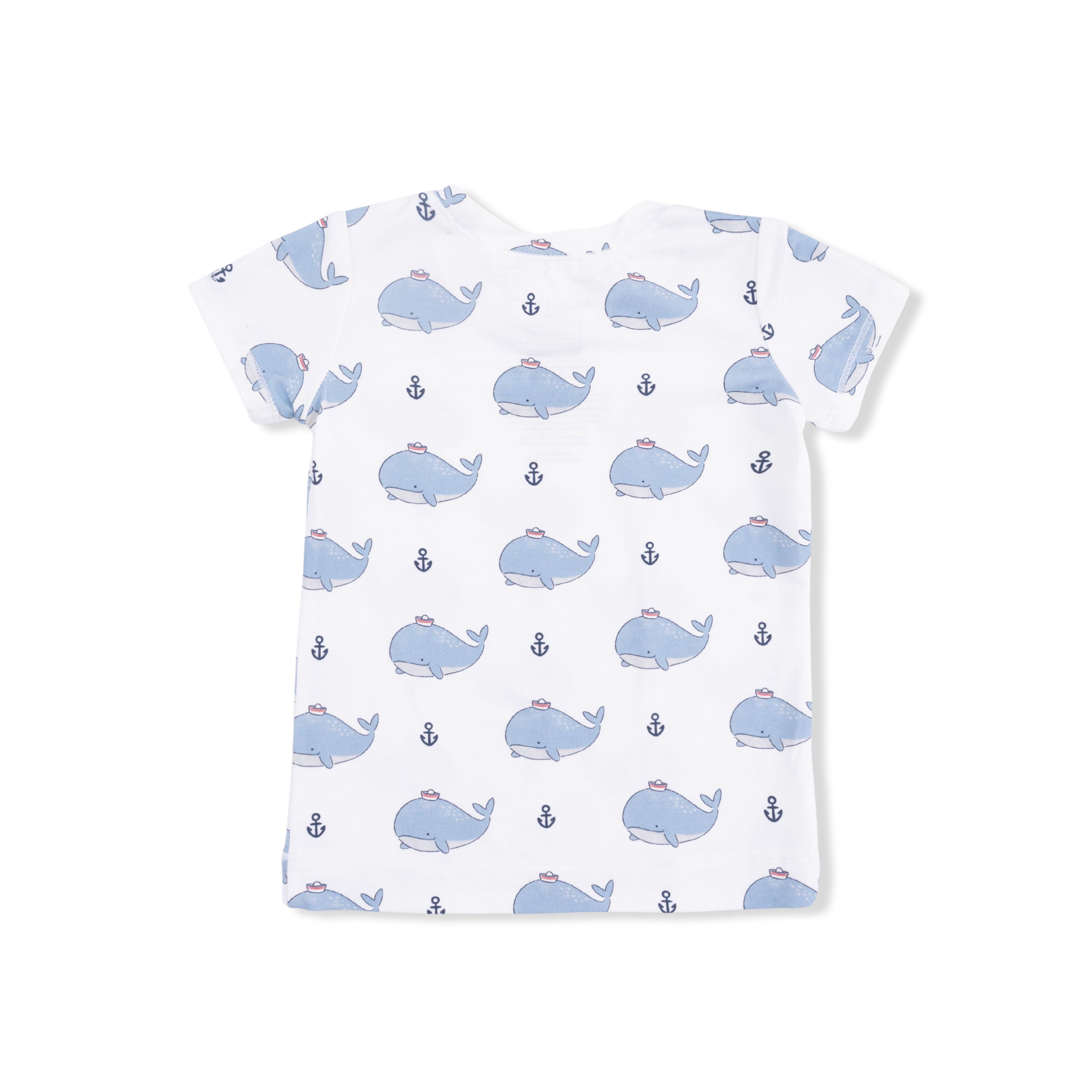 Bubbly Sailor Whales Blue - Loungewear Short Set