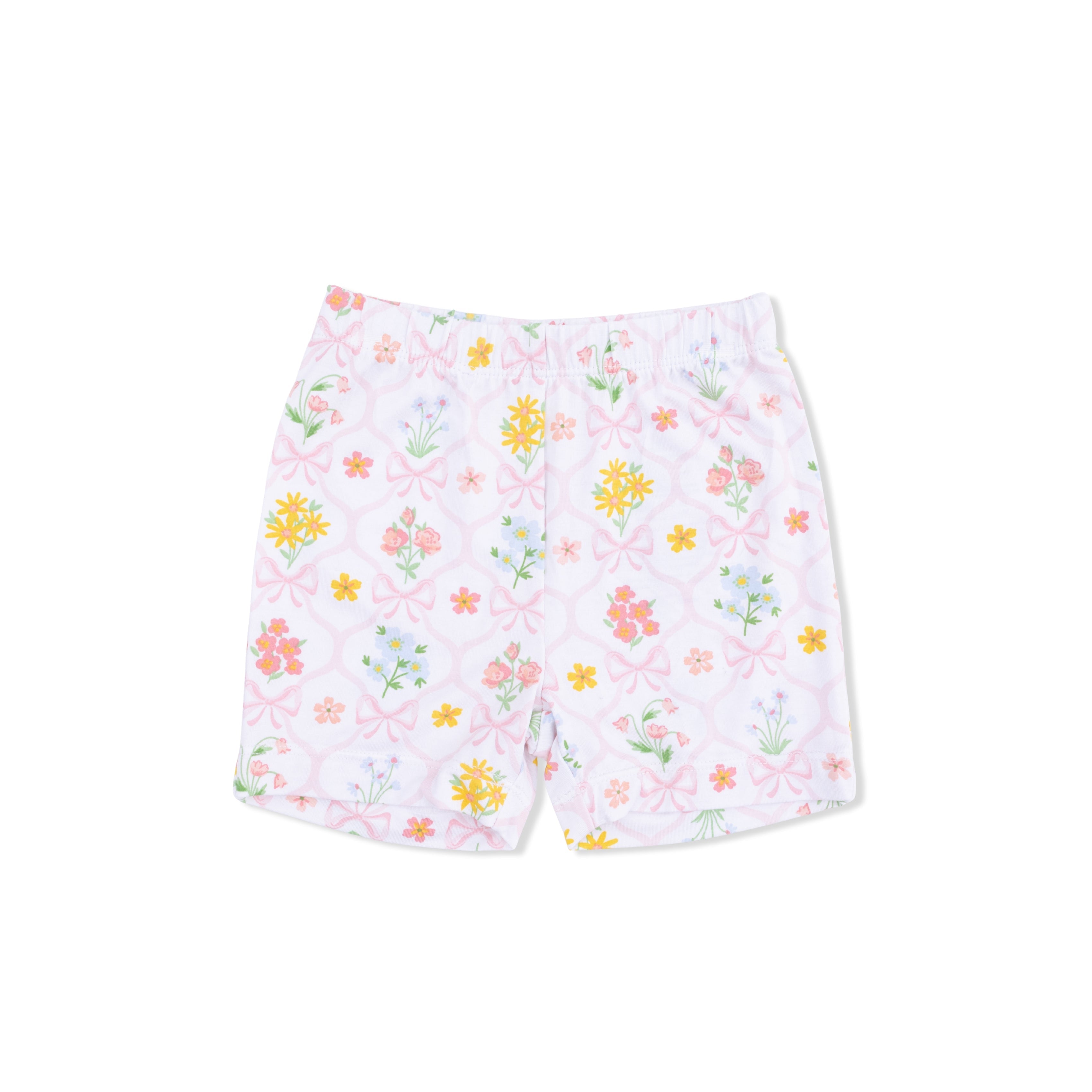 Spring Blooms Bow Trellis - Loungewear Short Set