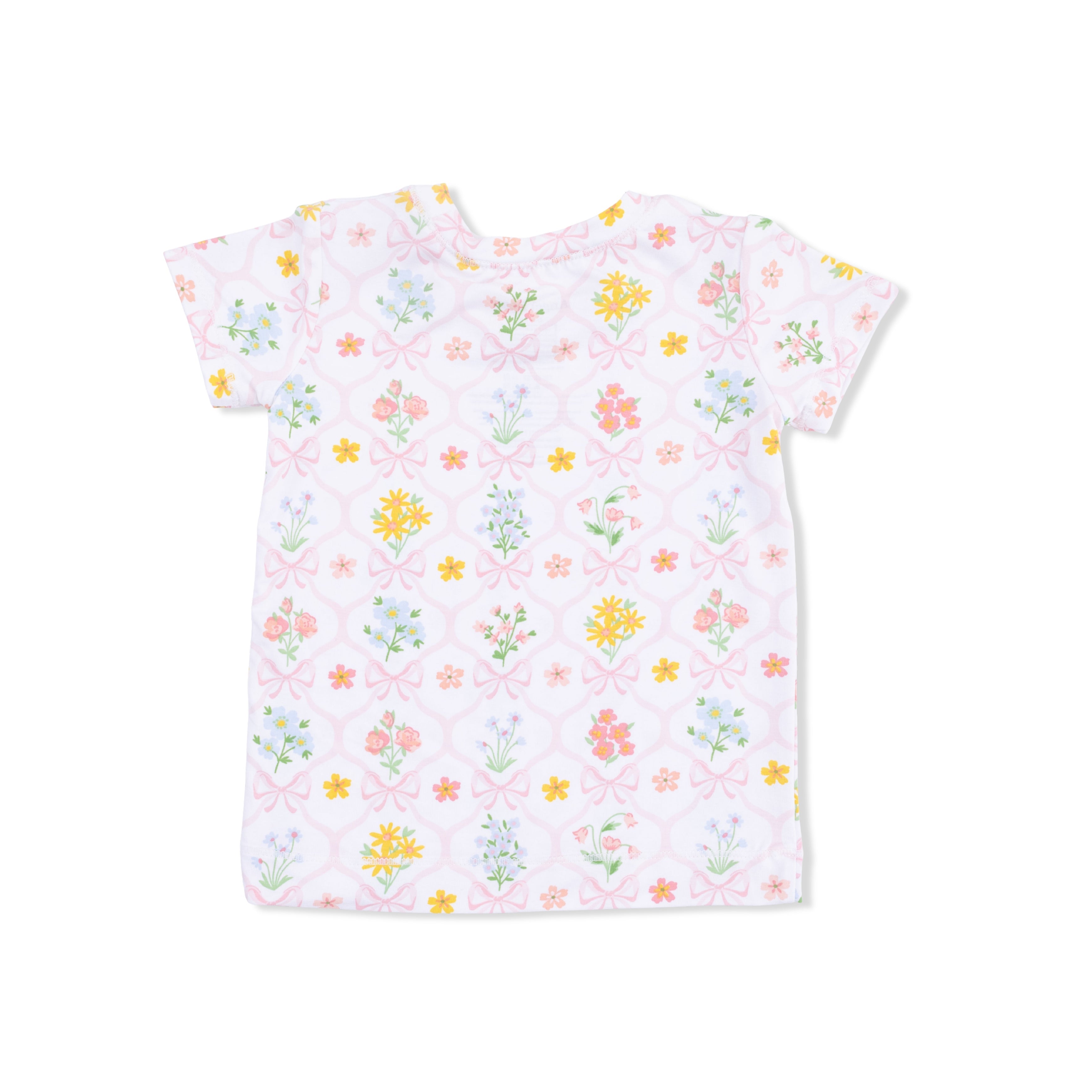 Spring Blooms Bow Trellis - Loungewear Short Set