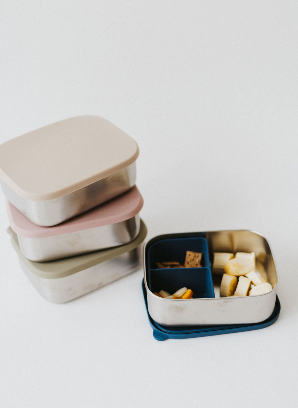 Stainless Steel & Silicone Bento Box