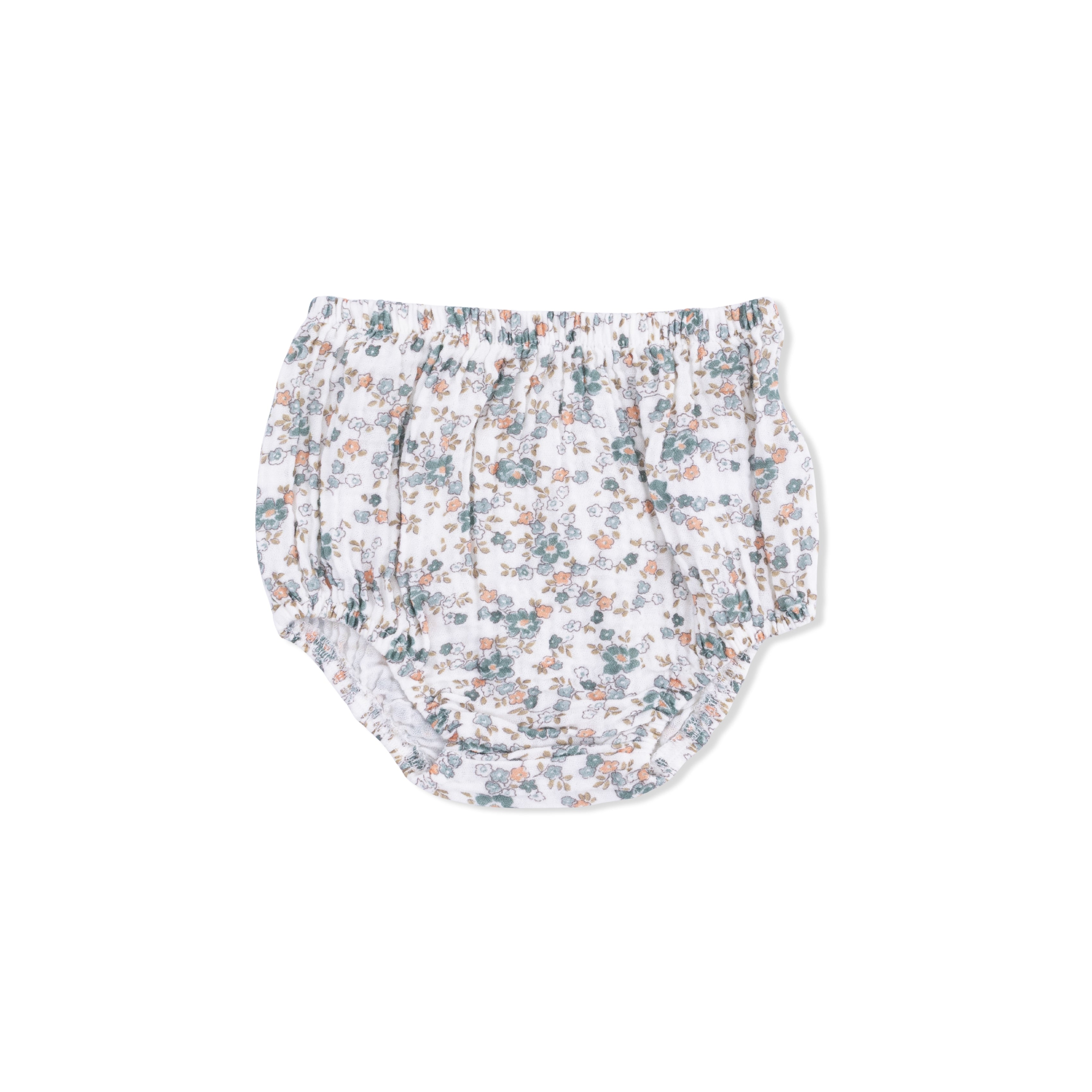 Camille Floral - Ruffly Strap Top And Bloomer