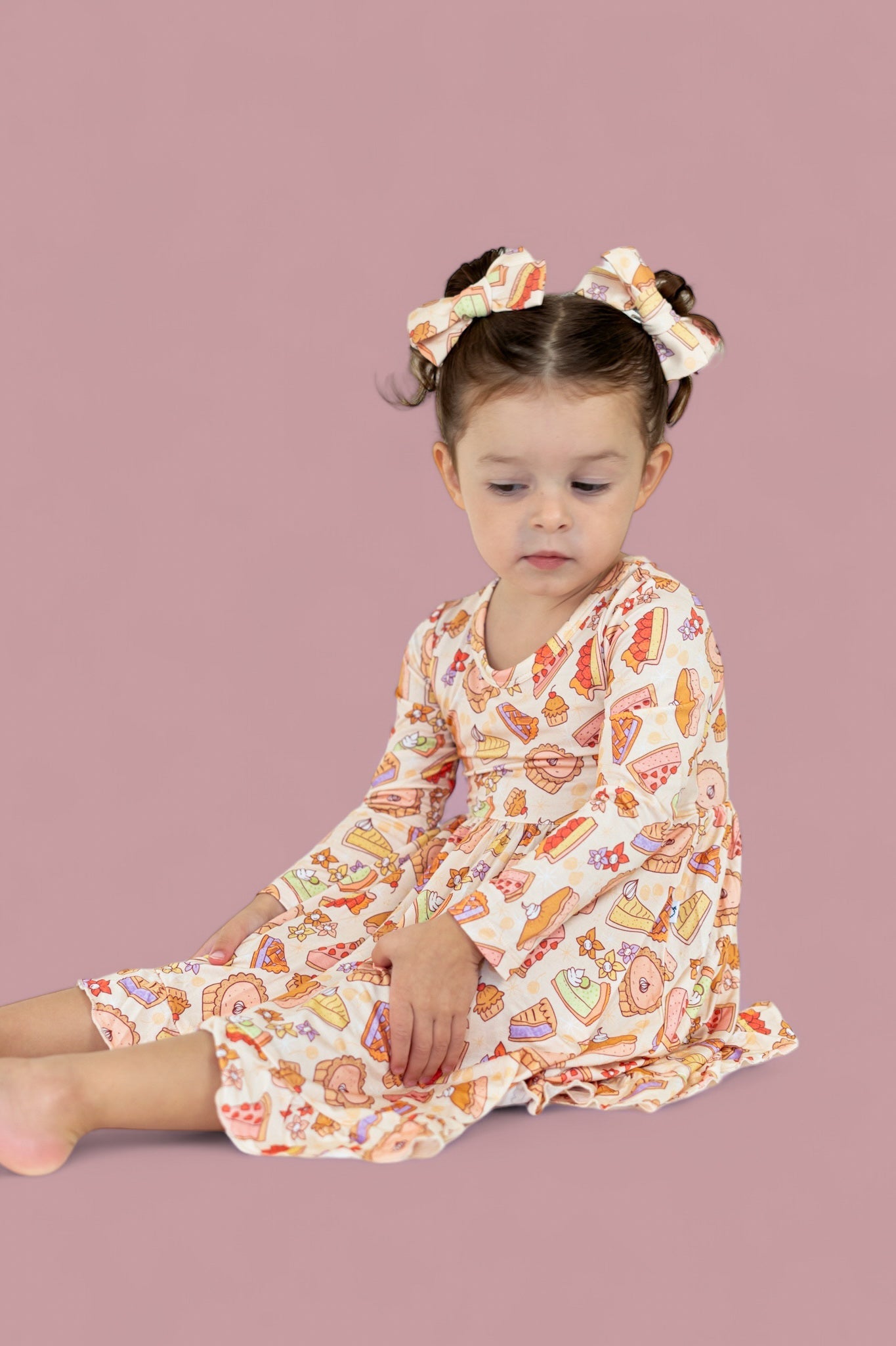 Sweet As Pie Dream Bow Hair Clips