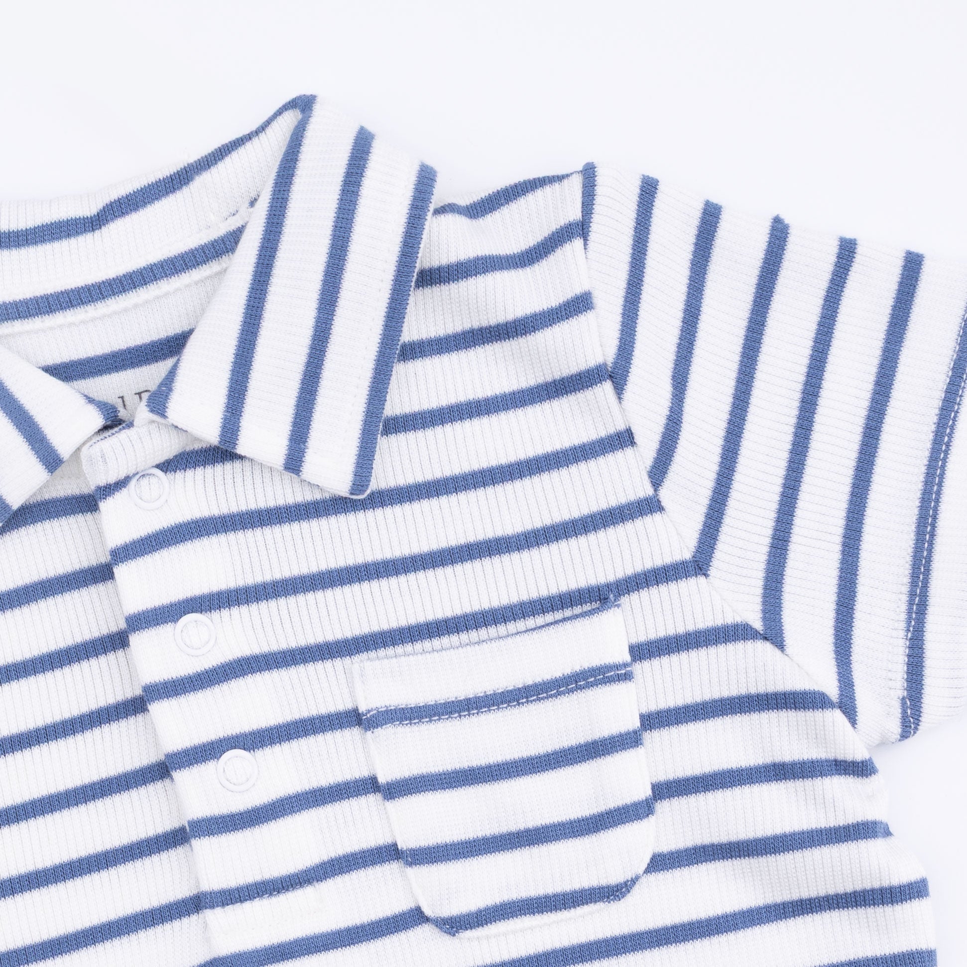 Navy Stripe - Polo With Everyday Short