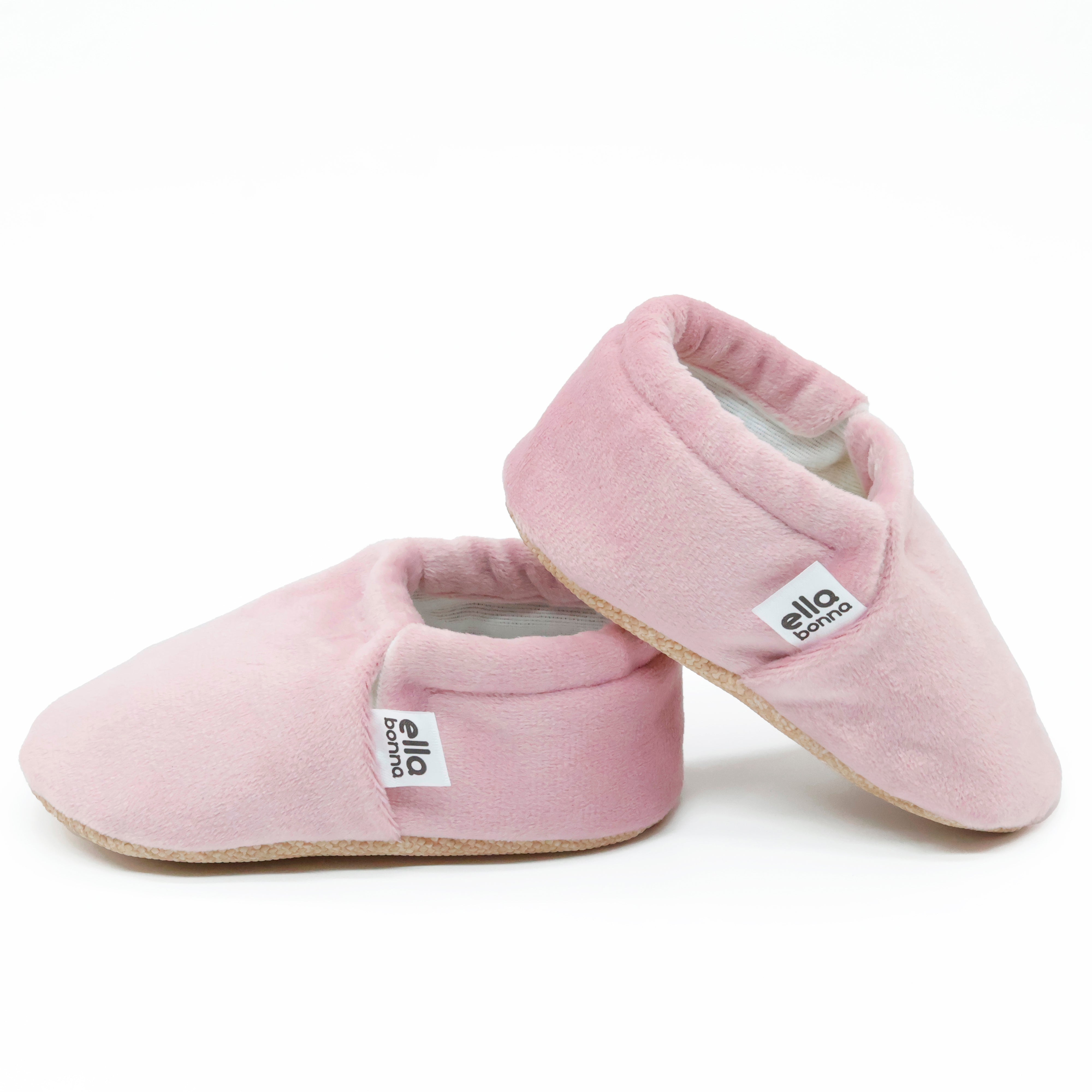 Organic Cotton Velvet Home Nursery Moccasin Shoes
