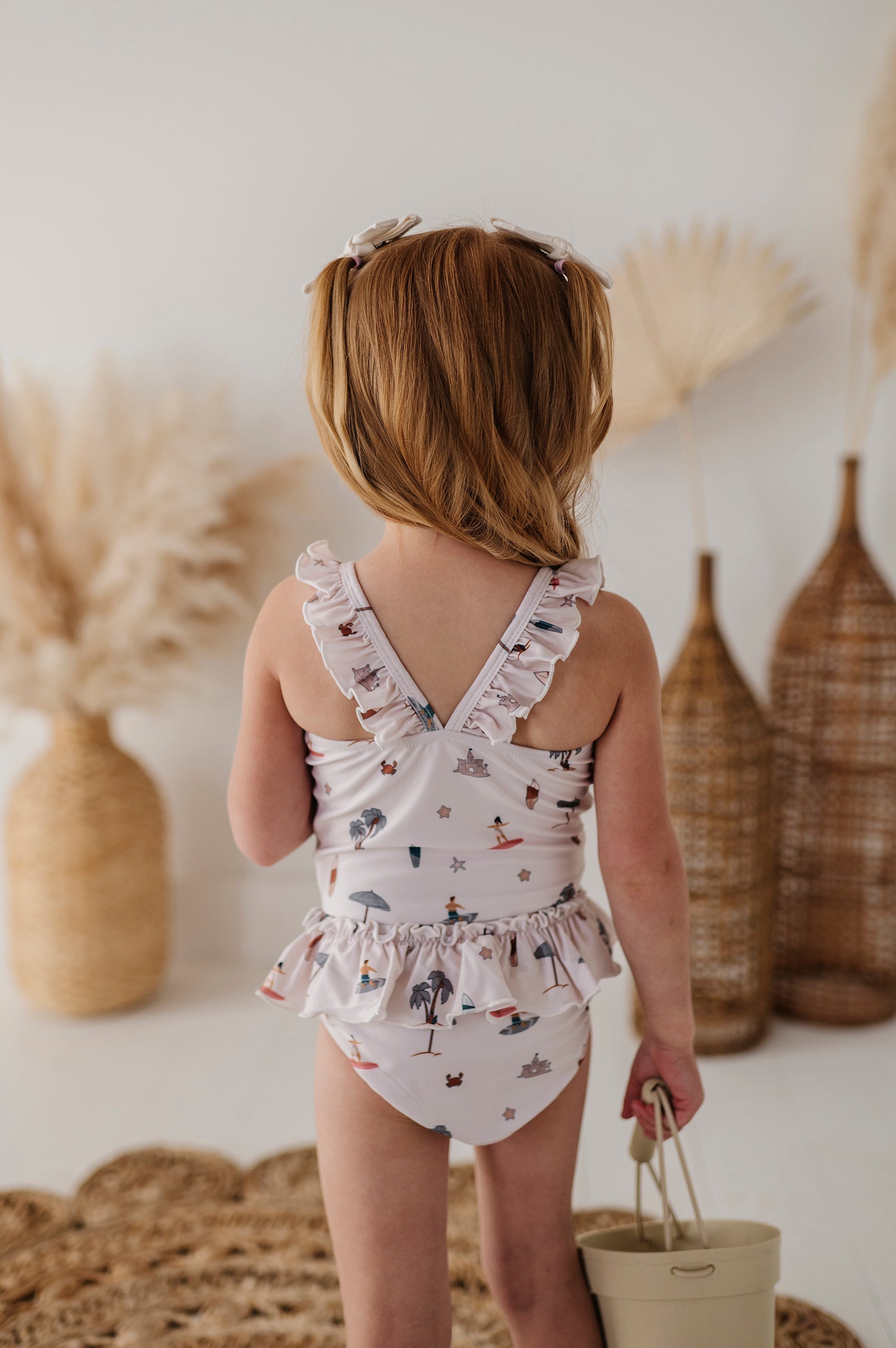 Girl's Two-piece Tankini Swim Set