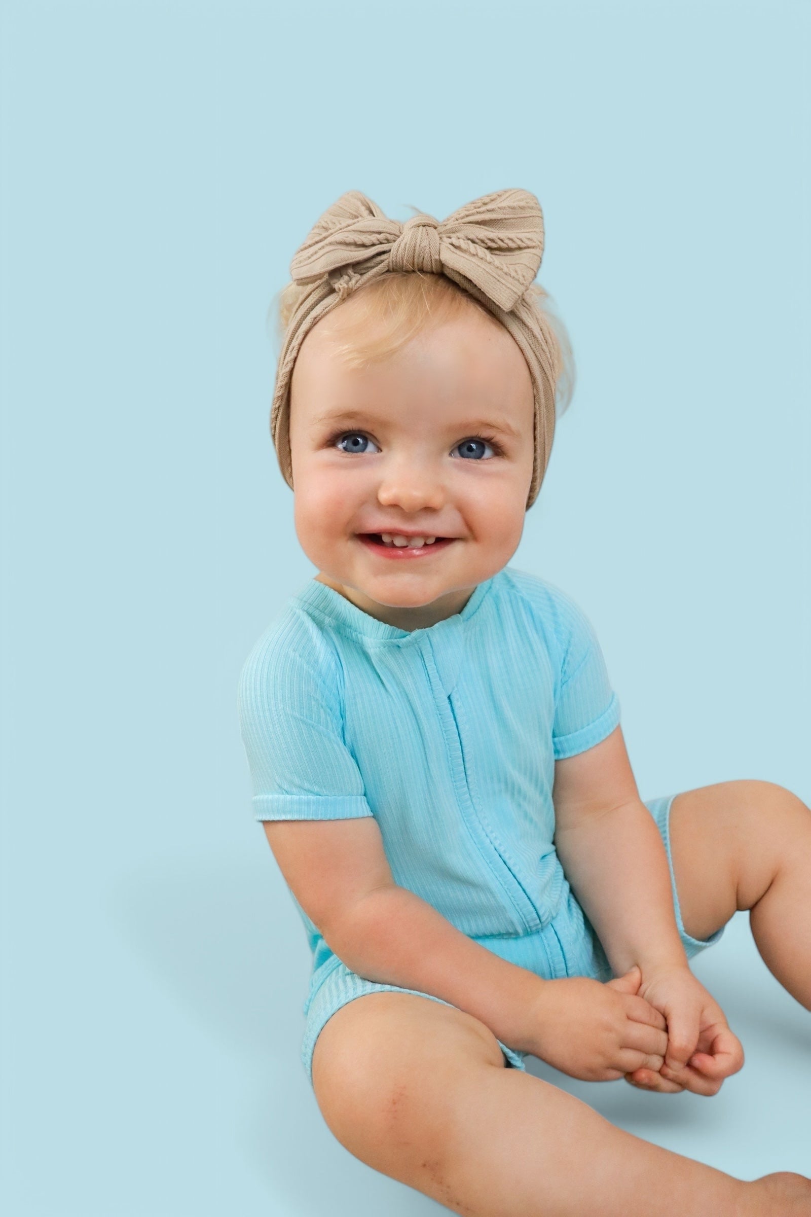 Capri Blue Rib Dream Shortie