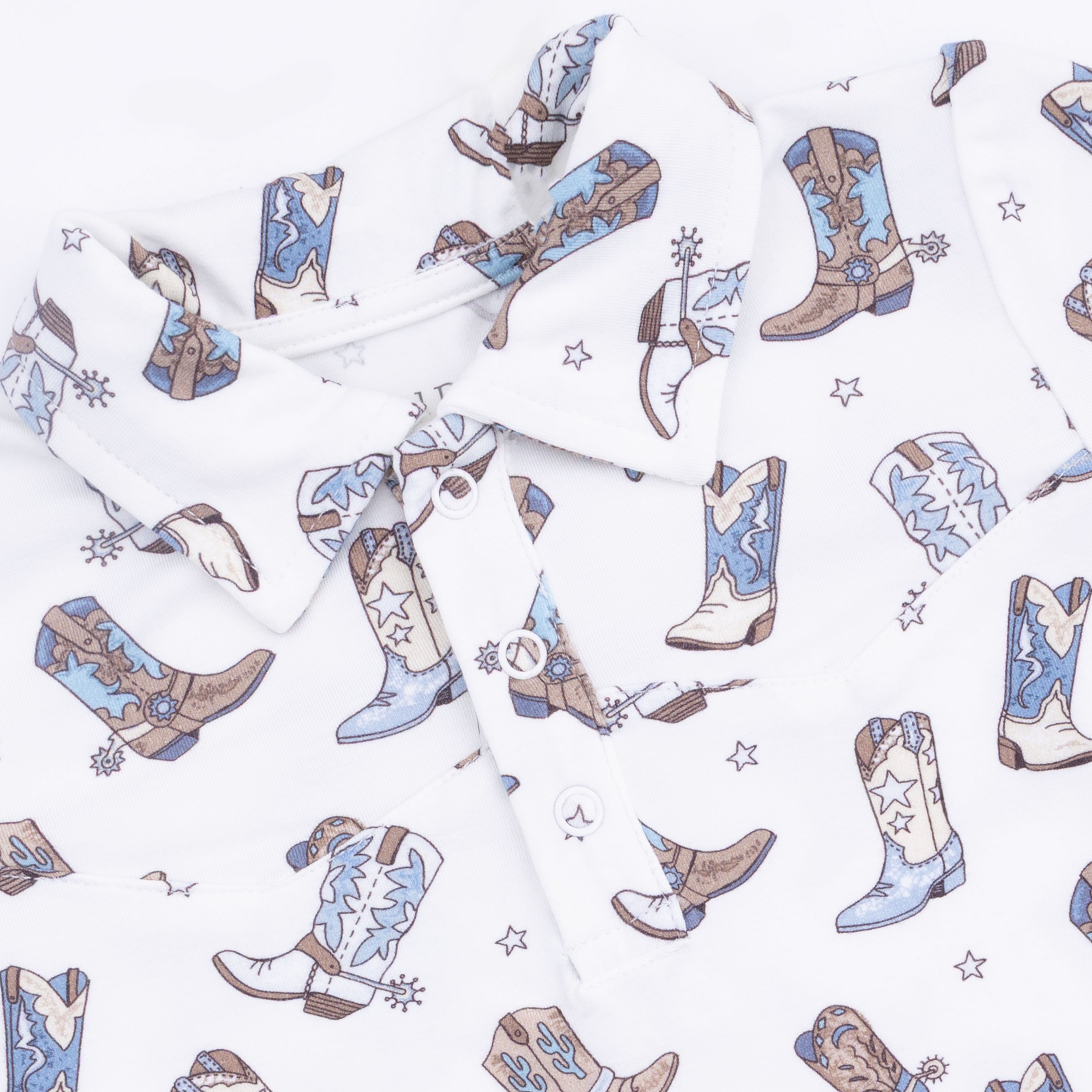 Cowboy Boots - Cowboy Polo With Casual Short