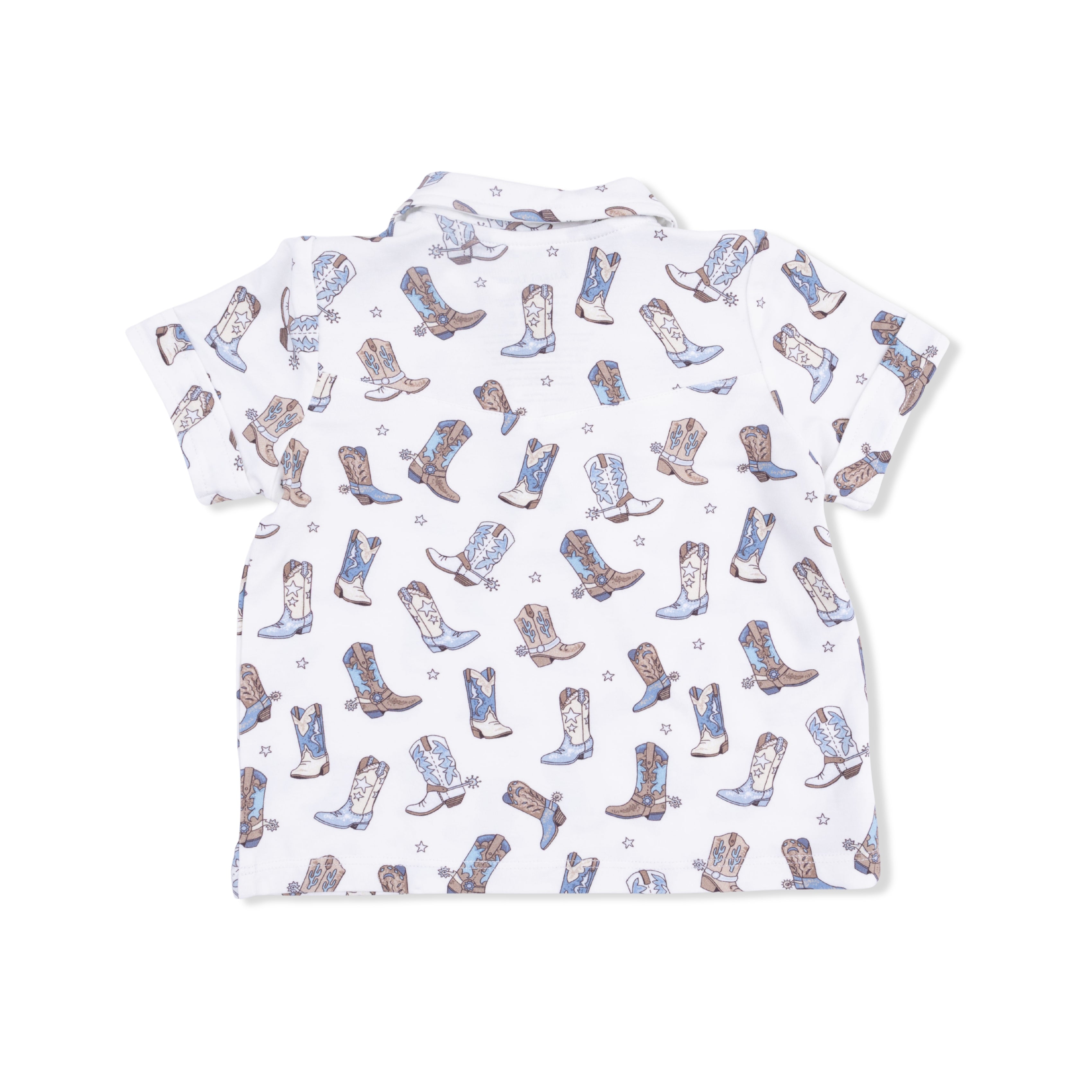 Cowboy Boots - Cowboy Polo With Casual Short