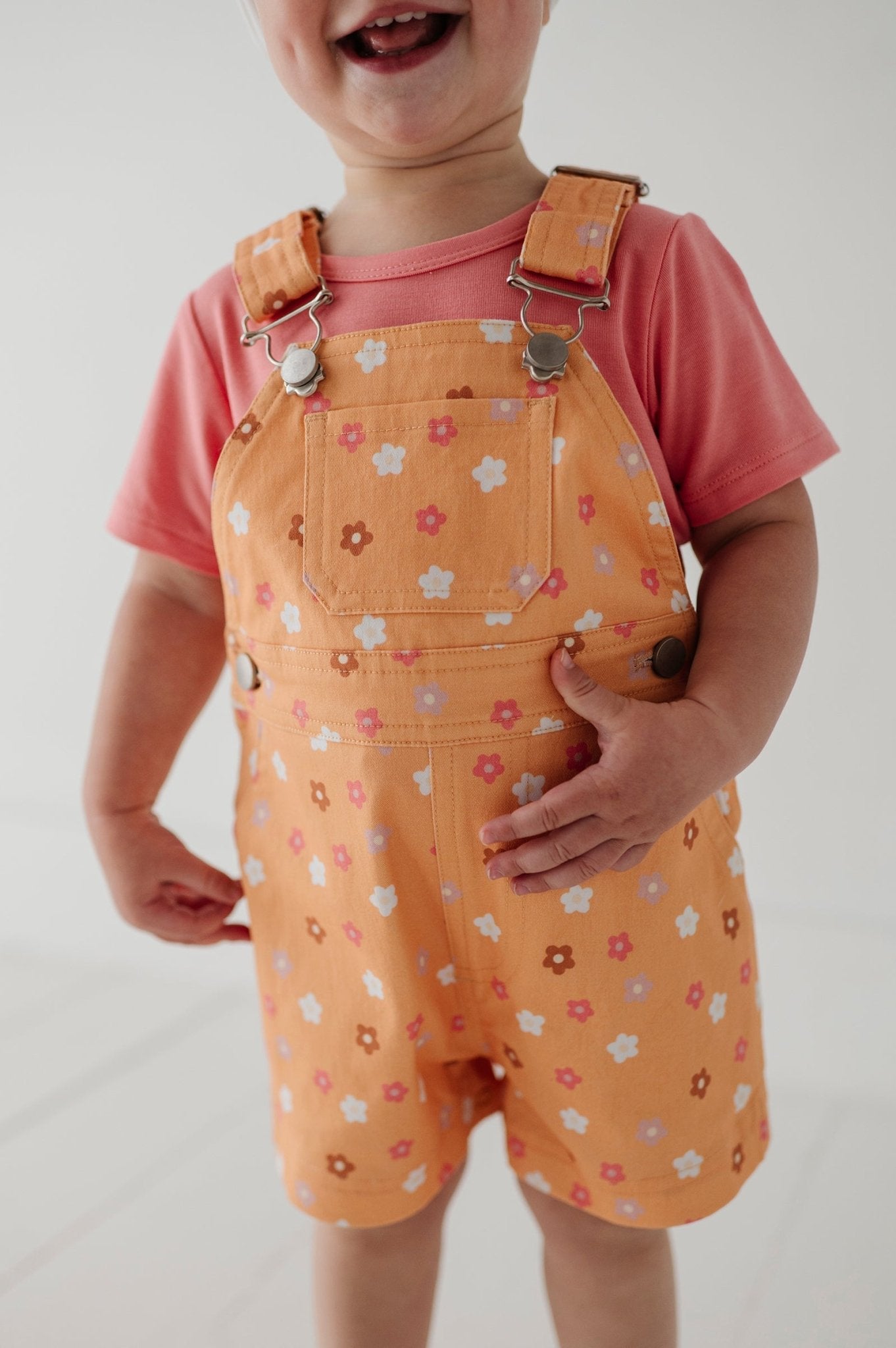 Baby Cotton Overalls Set