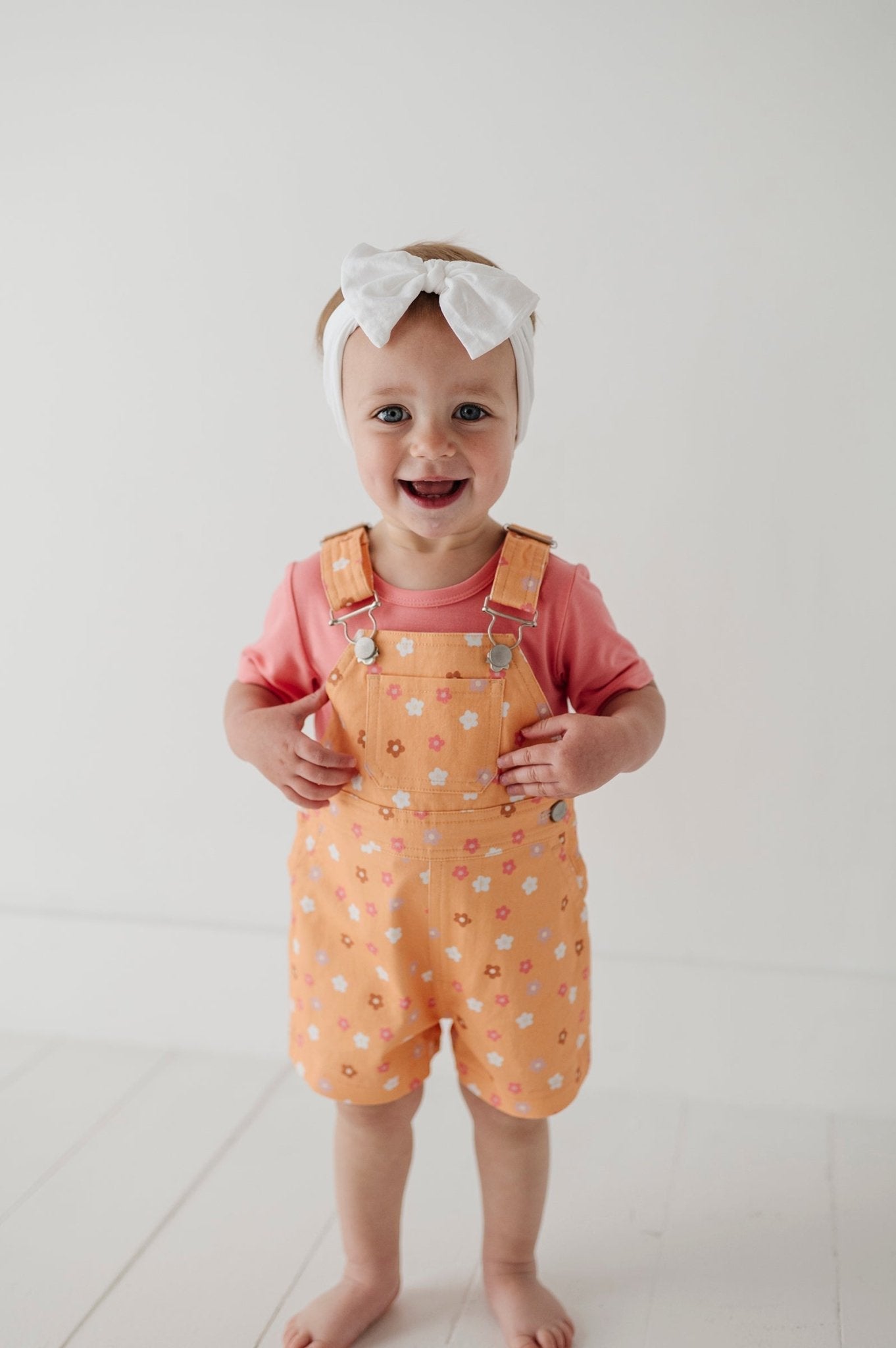 Baby Cotton Overalls Set
