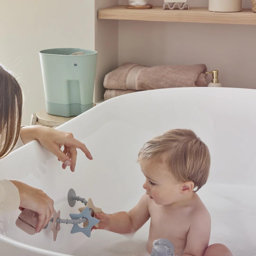 Stick 'n' Play Sensory Star Toy And Teether | For Baths, Highchairs And More