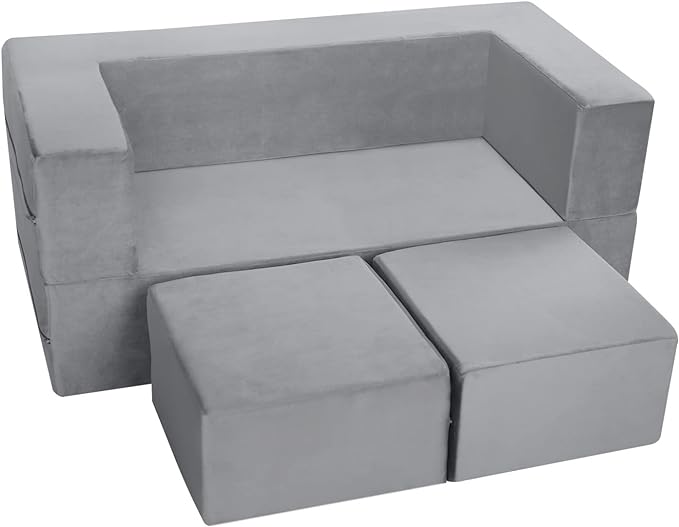 Convertible Kids Modular Couch-glow Pattern