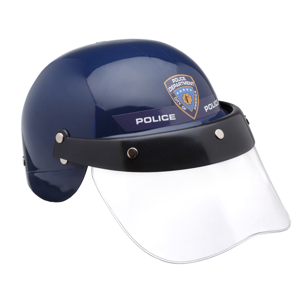 Police Helmet With Transparent Visor