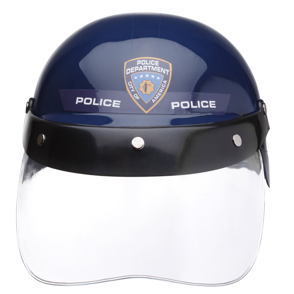 Police Helmet With Transparent Visor