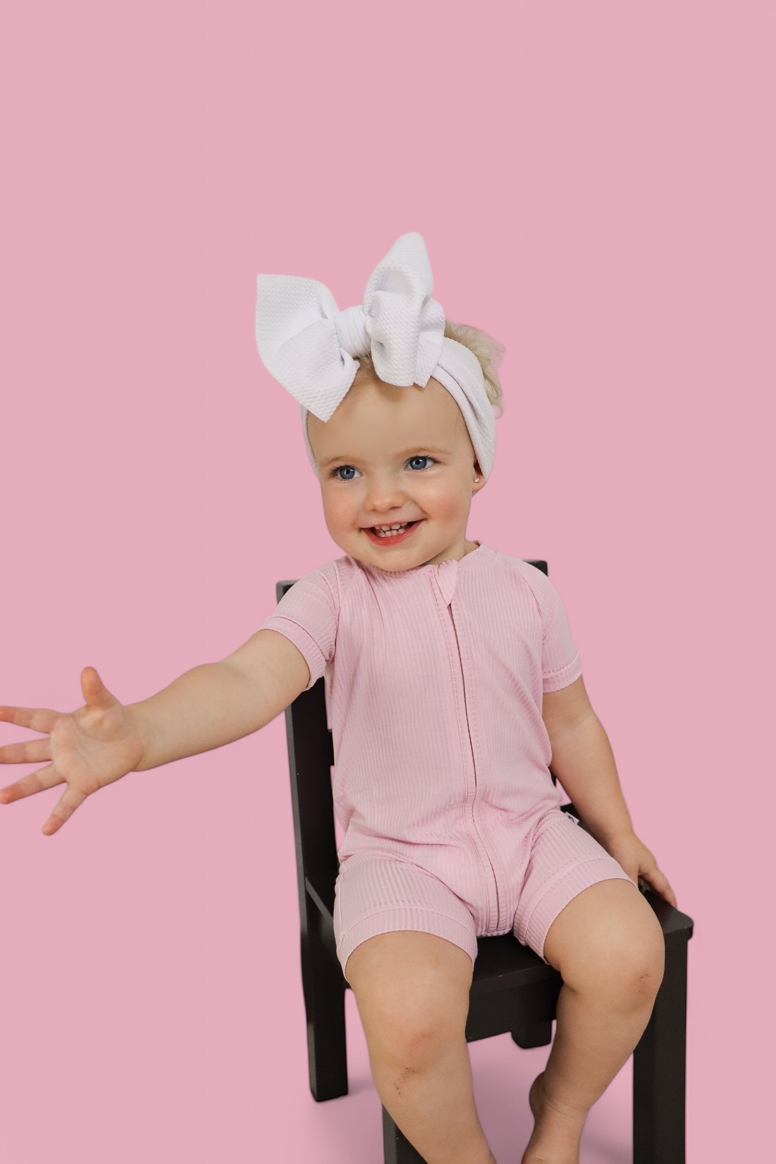 Pink Rose Rib Shortie