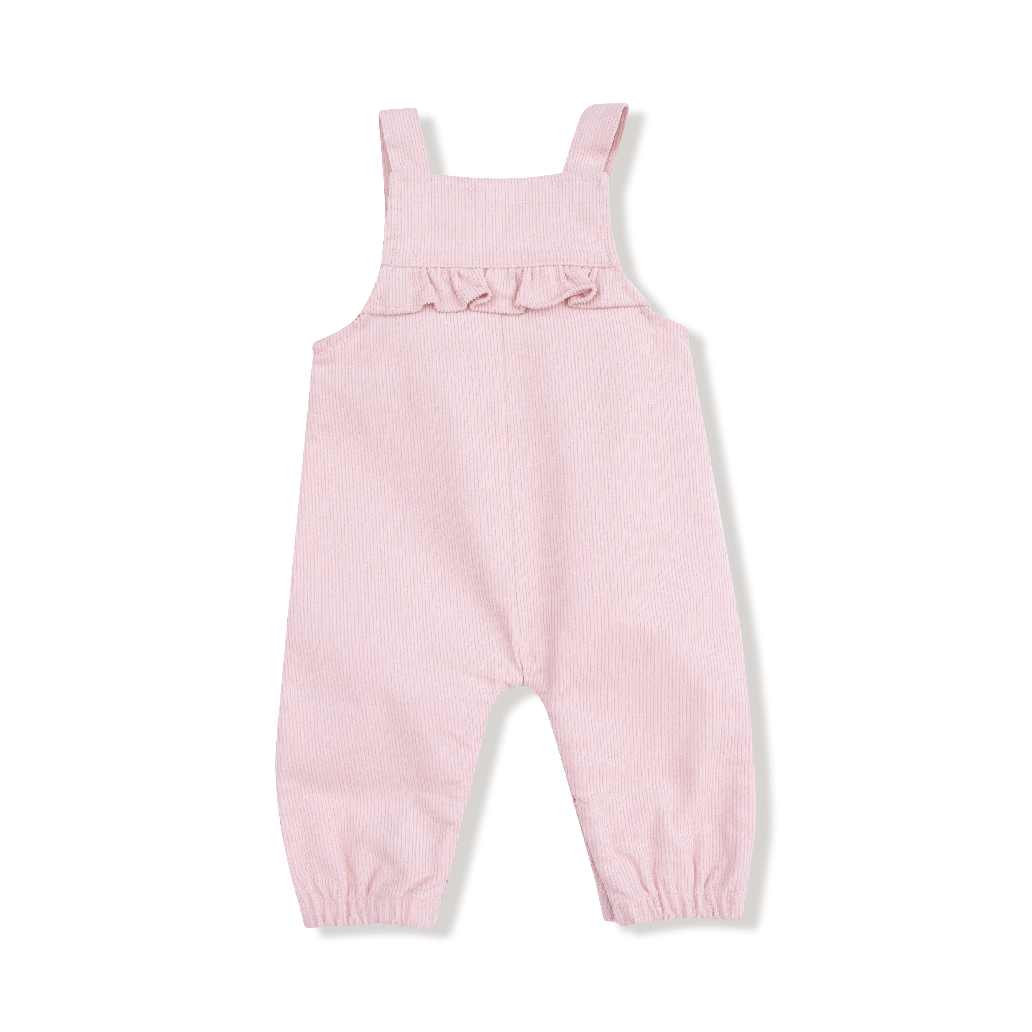 Yoke Ruffle Overall