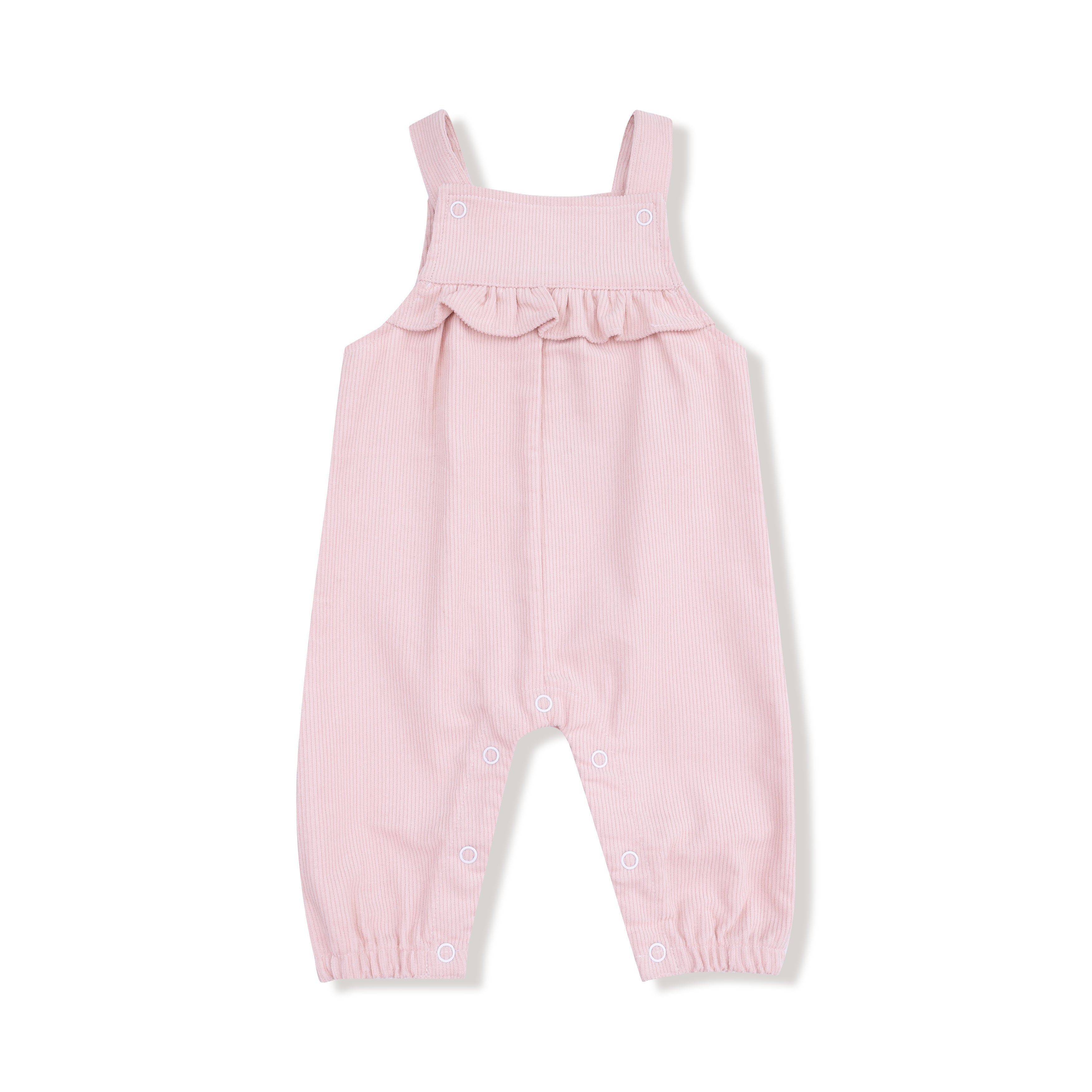 Yoke Ruffle Overall