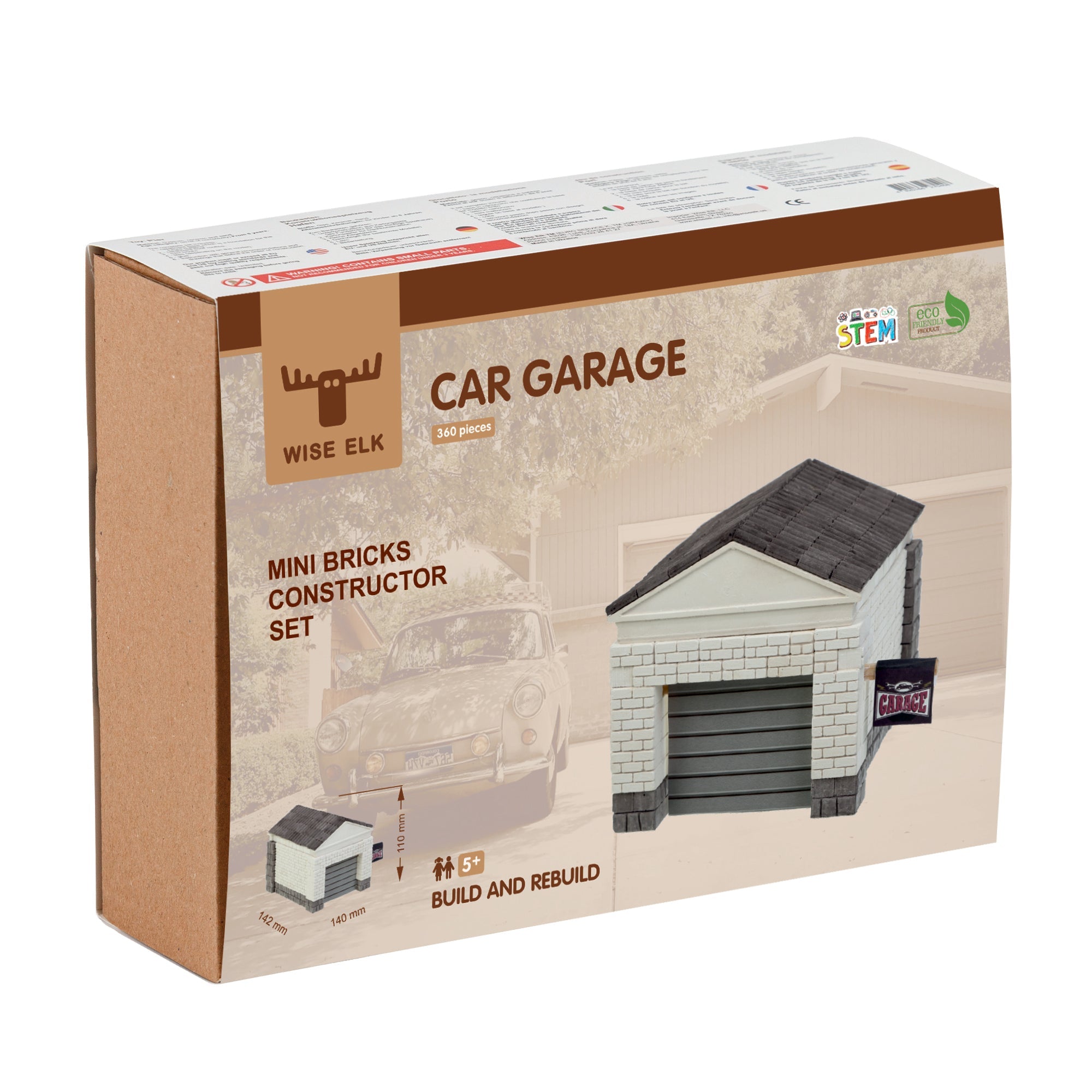 Wise Elk™ Car Garage | 360 pcs. by Wise Elk