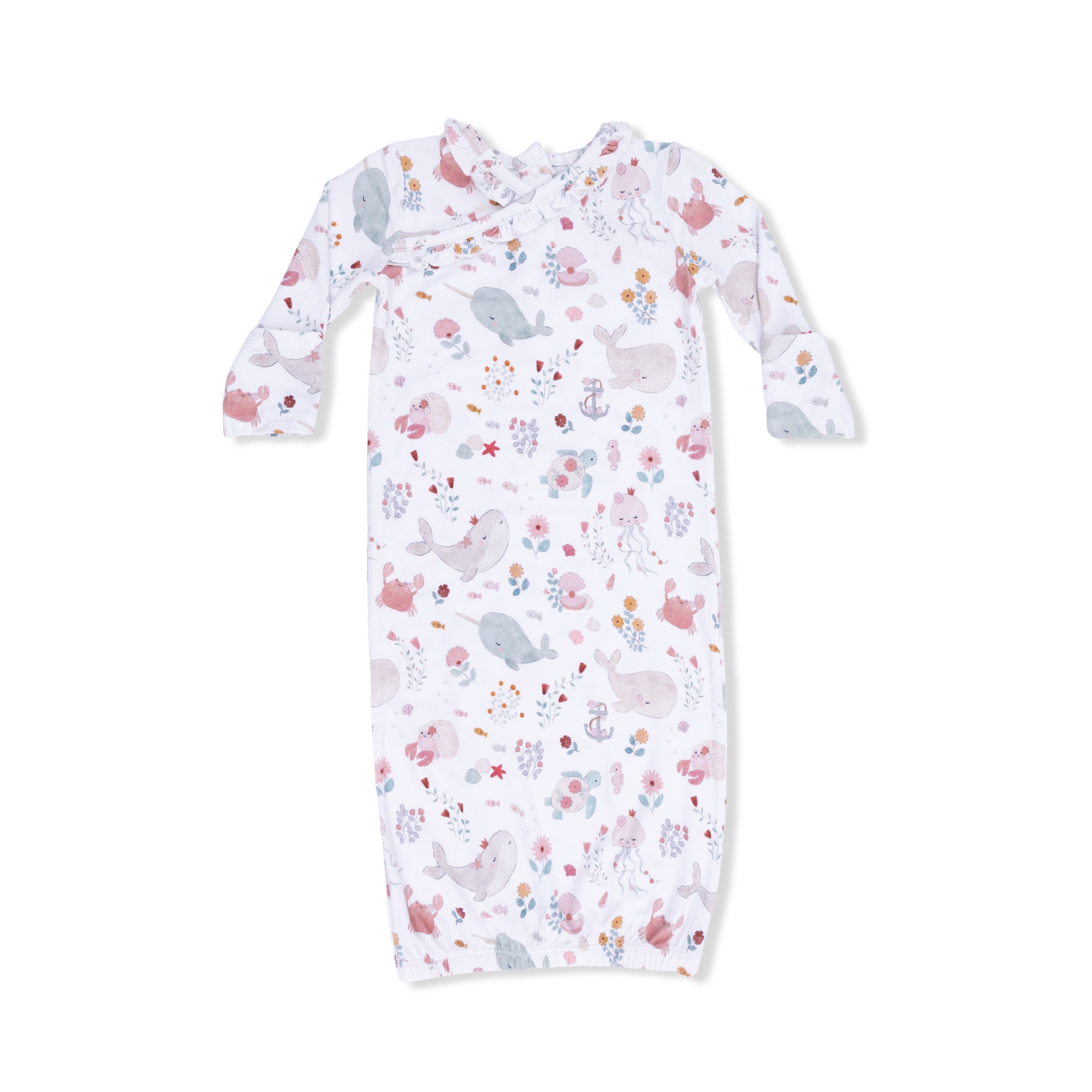 Garden Sea Creatures - Kimono Gown