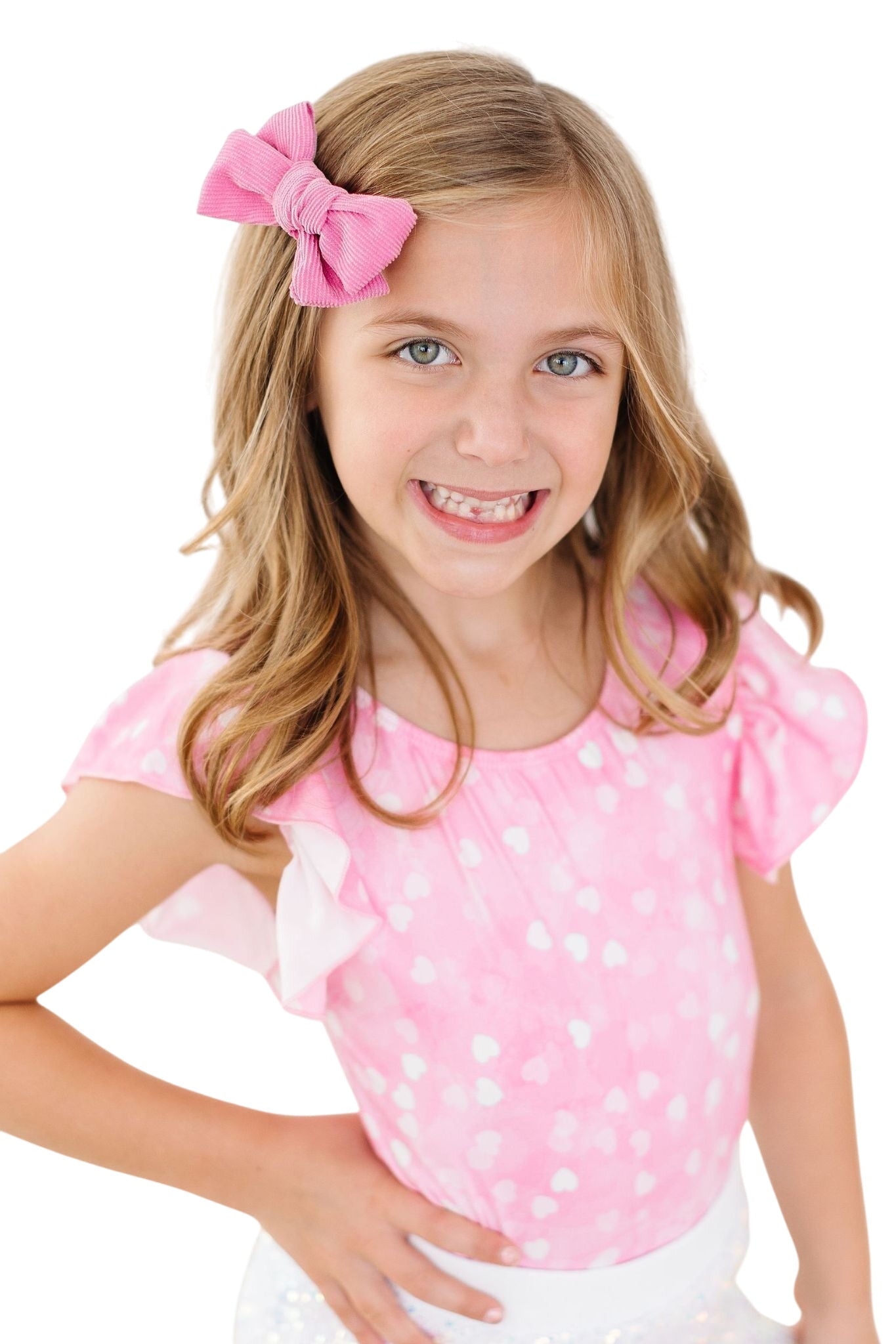 Shine Bright S/s Flutter Sleeve Leotard