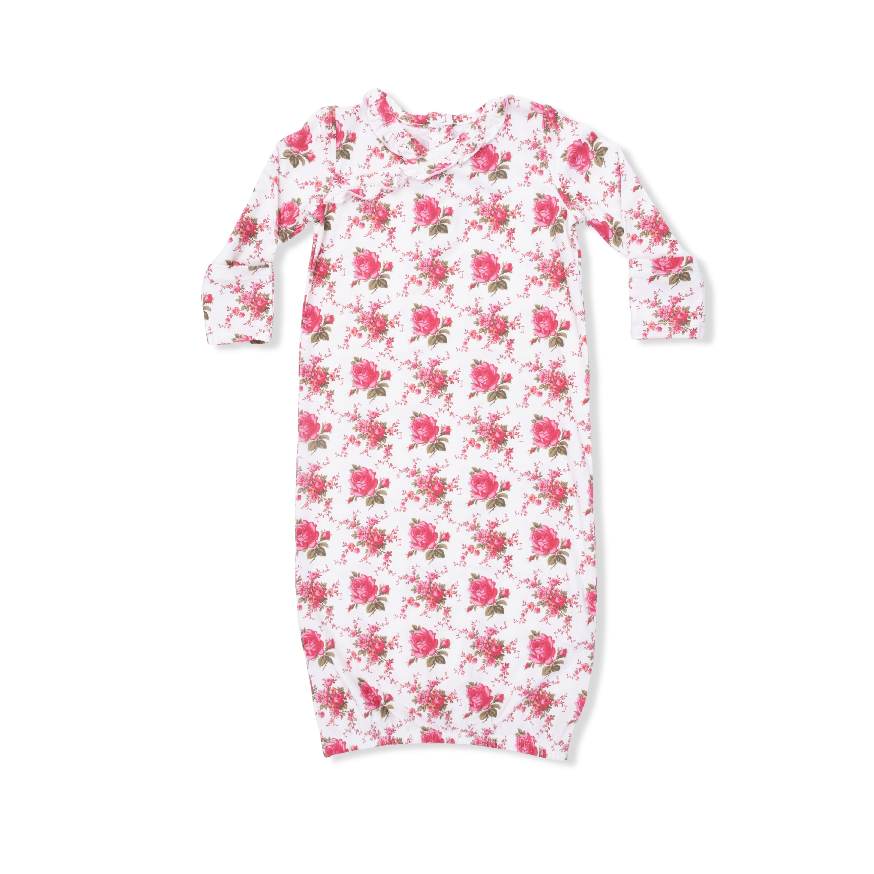 Elegant Roses - Kimono Gown & Knot Headband