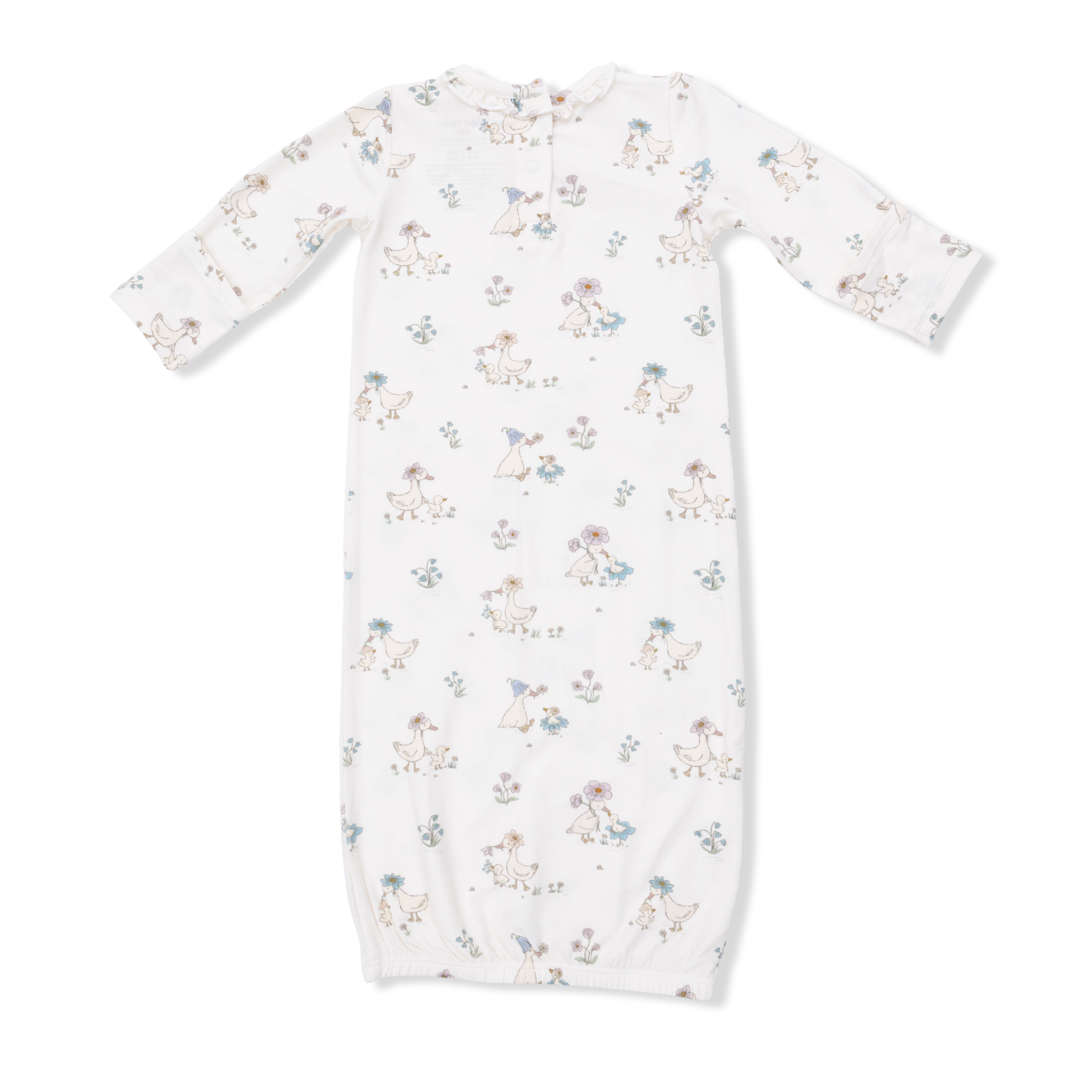 Flower Ducklings - Kimono Gown & Knot Headband