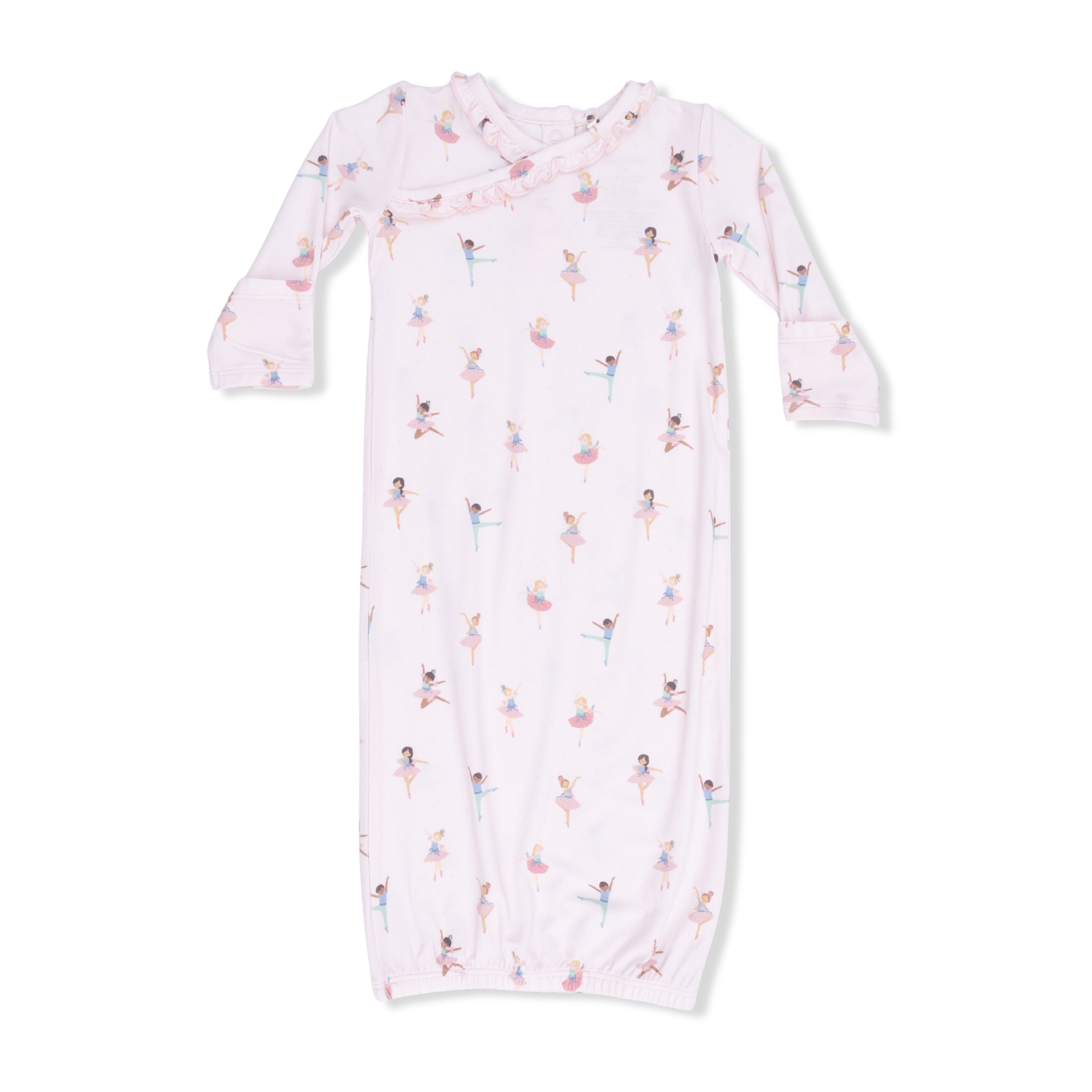 Petite Ballet - Kimono Gown & Ruffle Knotted Hat