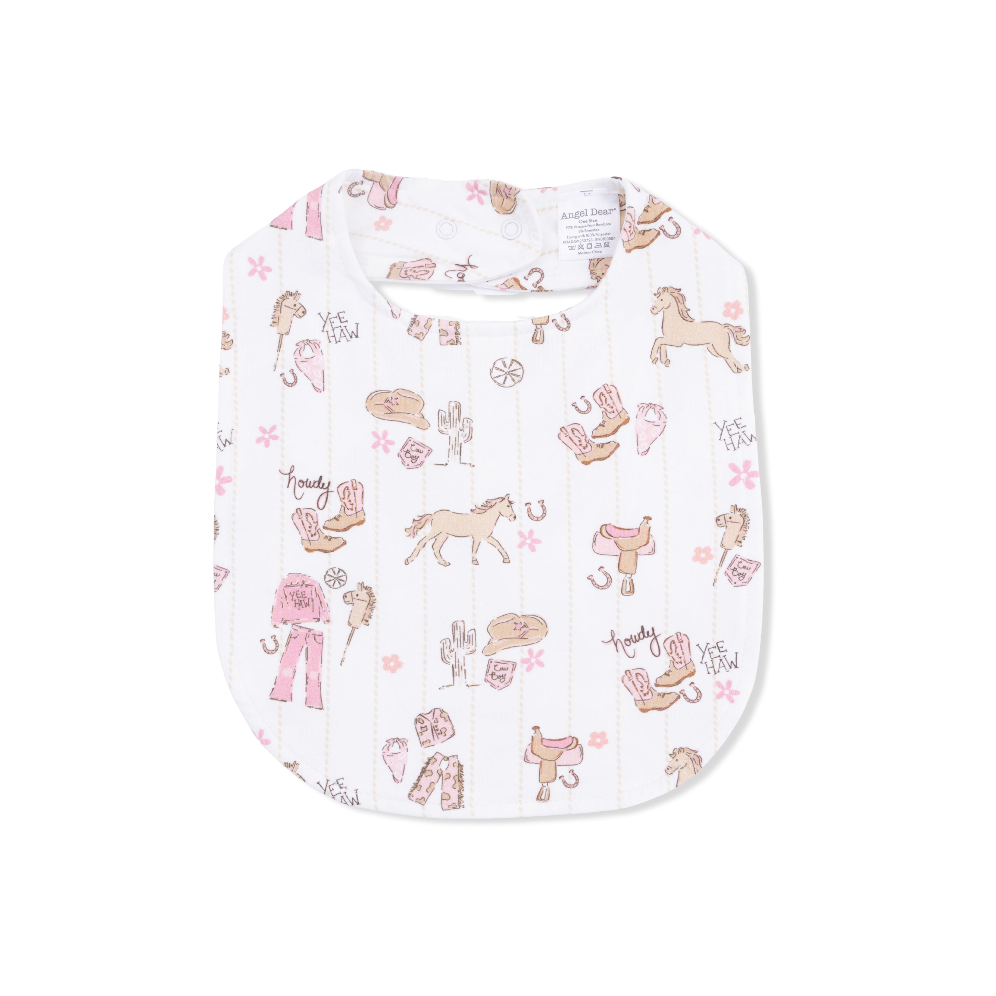 Cowgirl Nursery - Feeding Bib