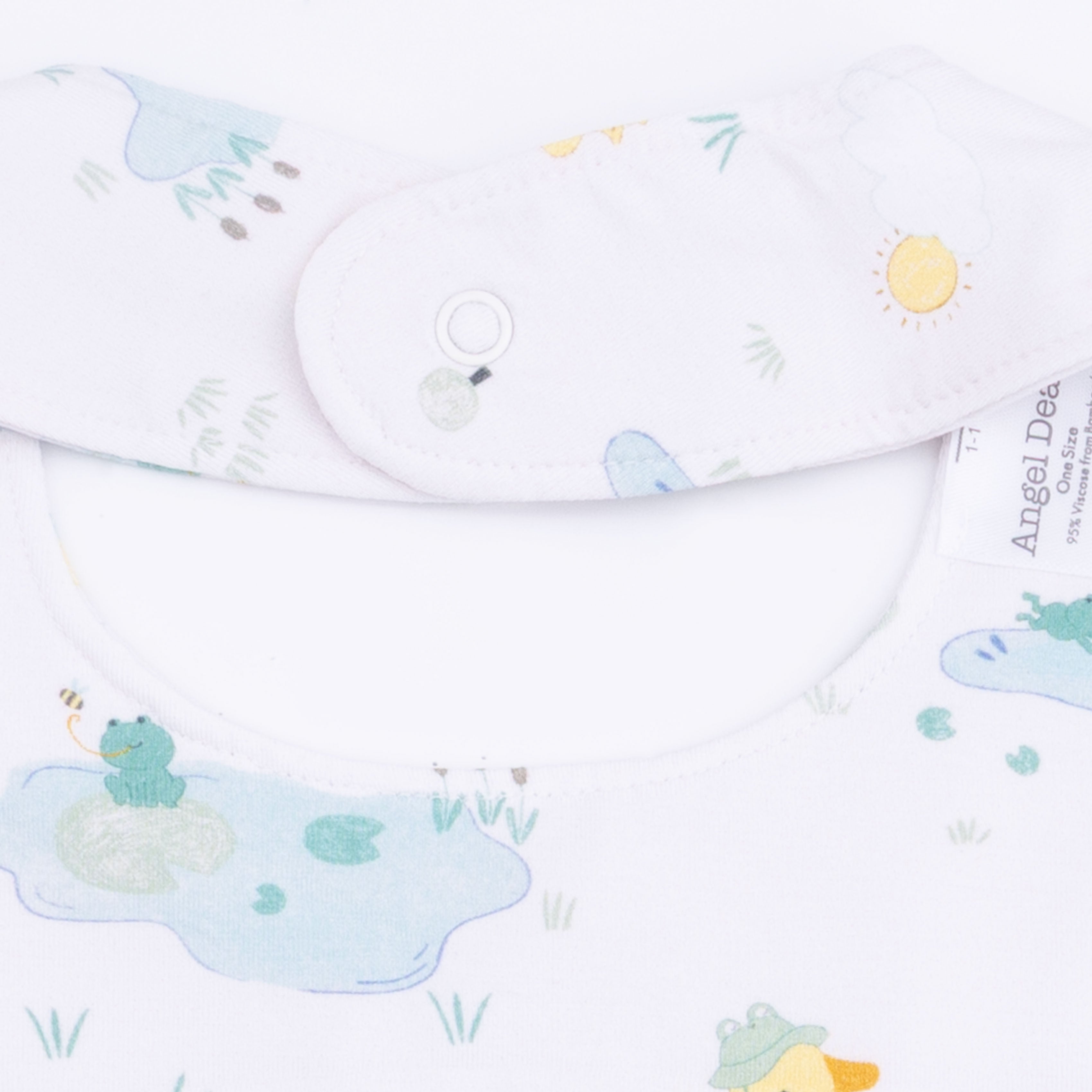 Frog And Duck Pond - Feeding Bib