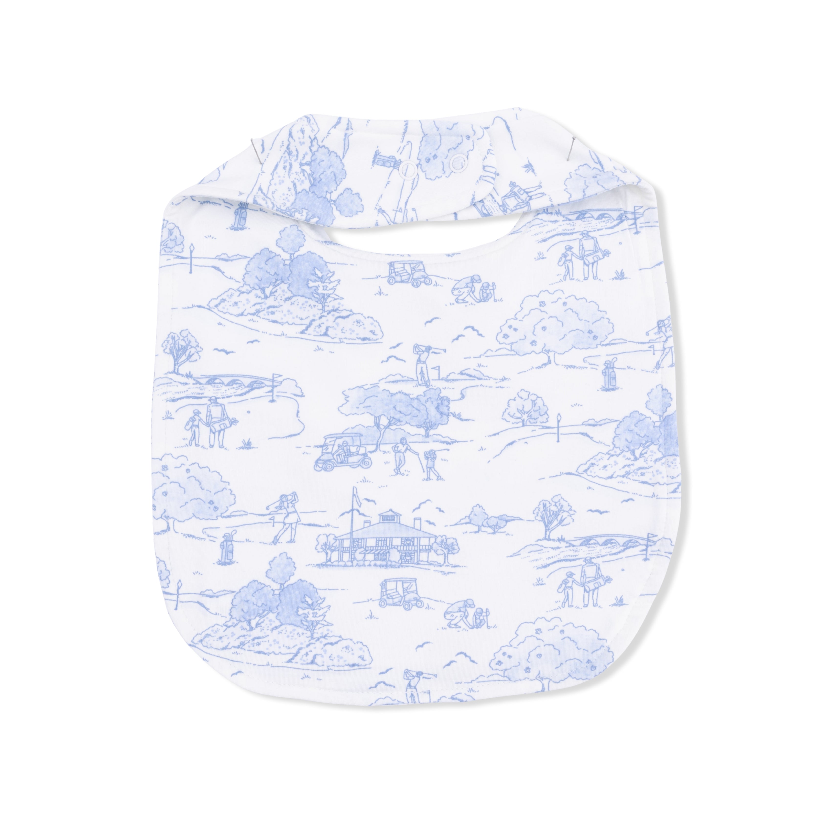 Golf Toile - Feeding Bib