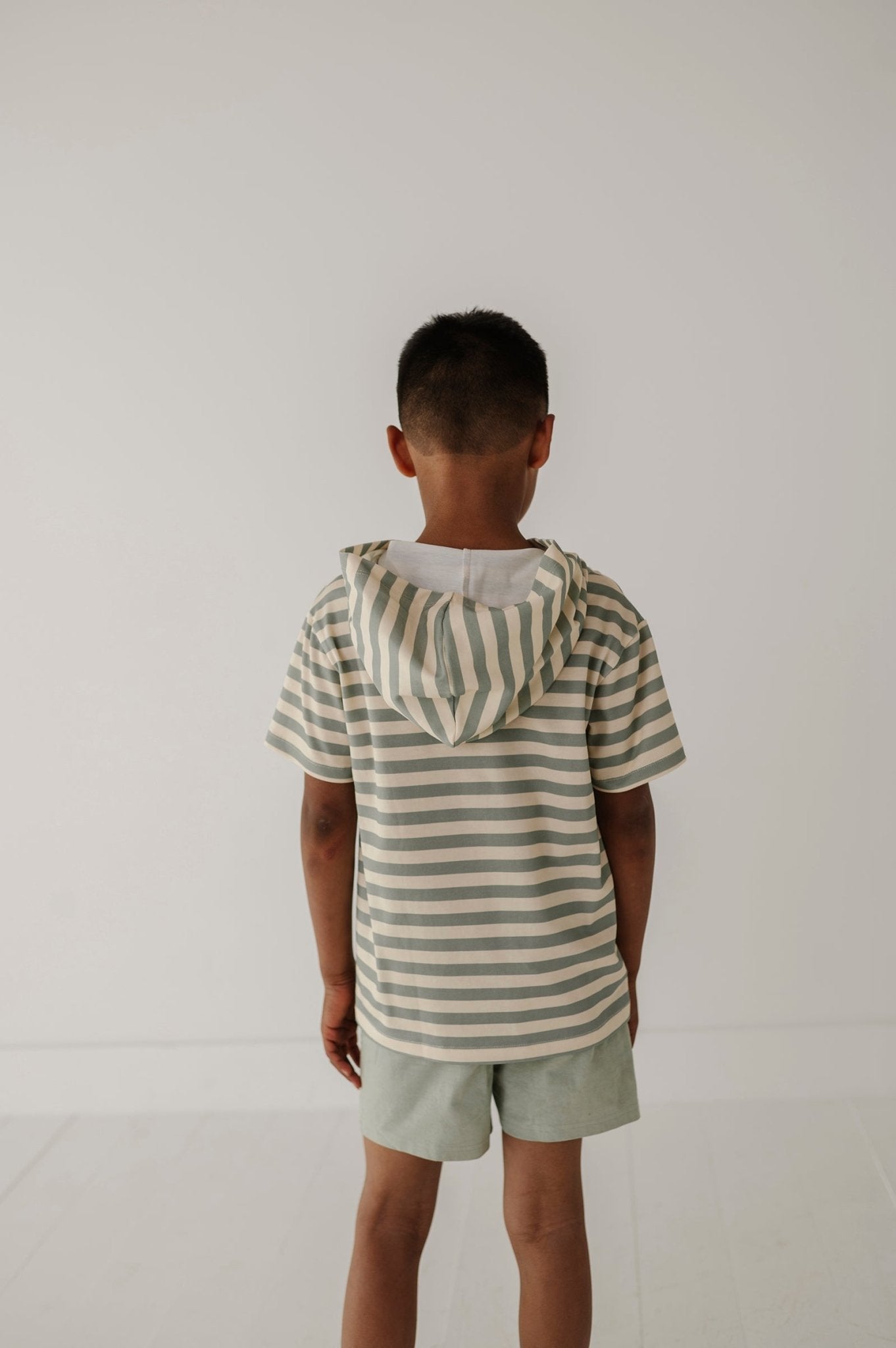 Short Sleeve Hoodie Pullover