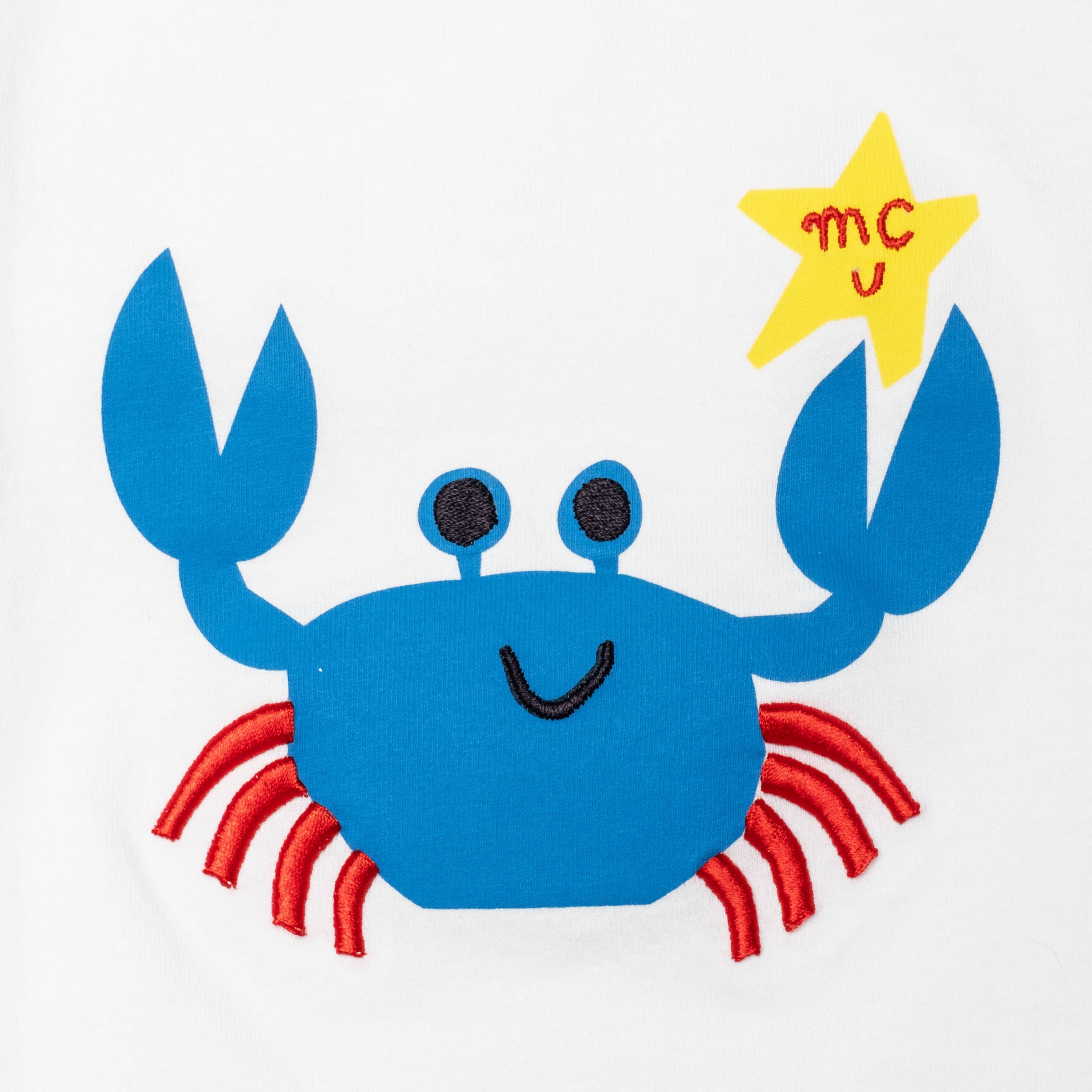 Recycled Cotton Crab Baby T-shirt