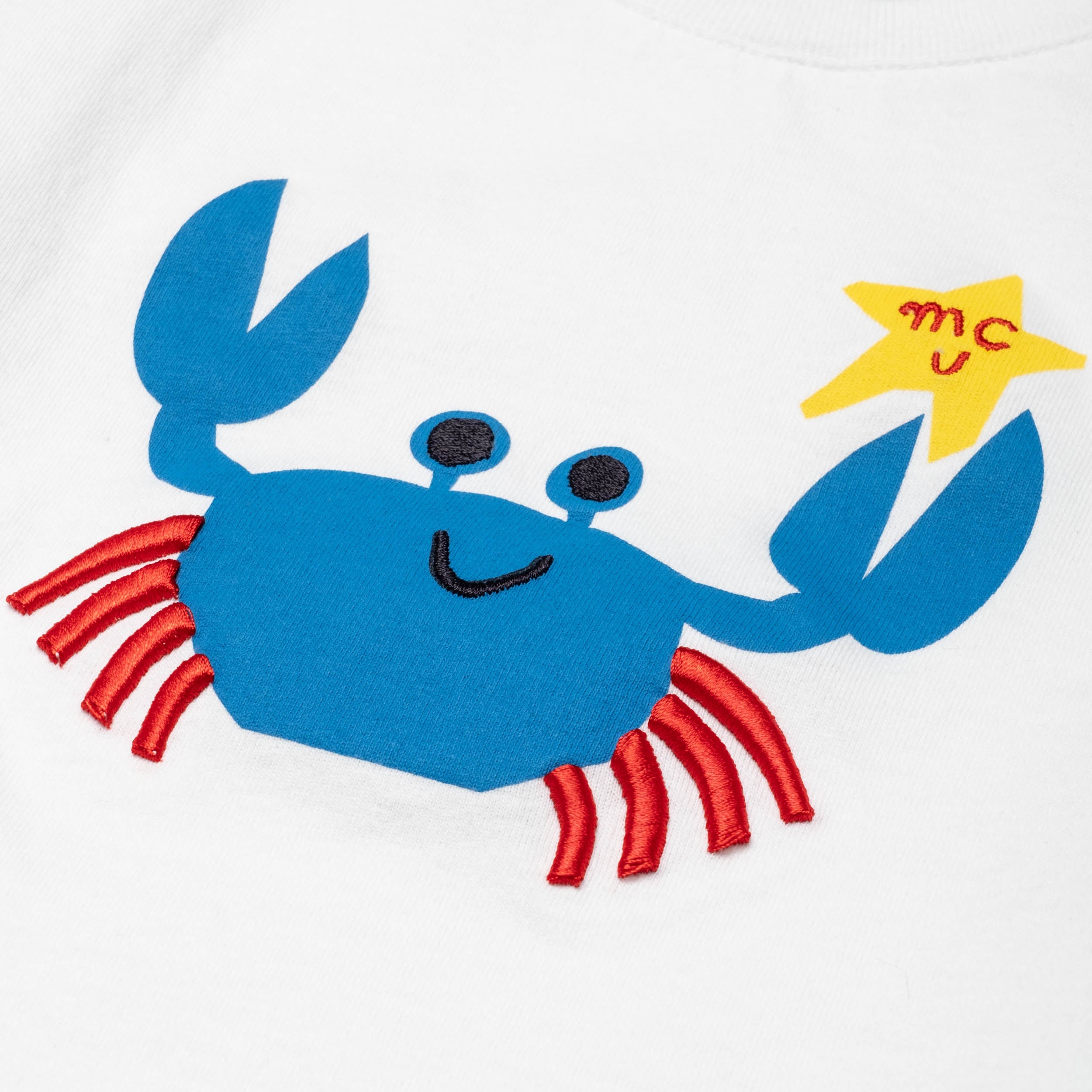 Recycled Cotton Crab Baby T-shirt