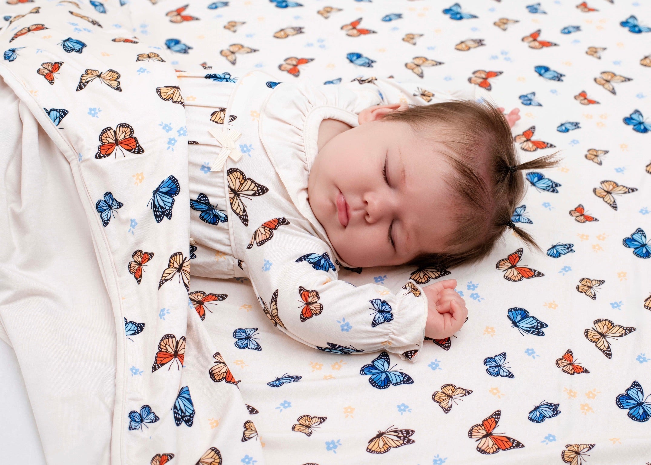 Butterfly Dreams Long Sleeve Bubble Romper