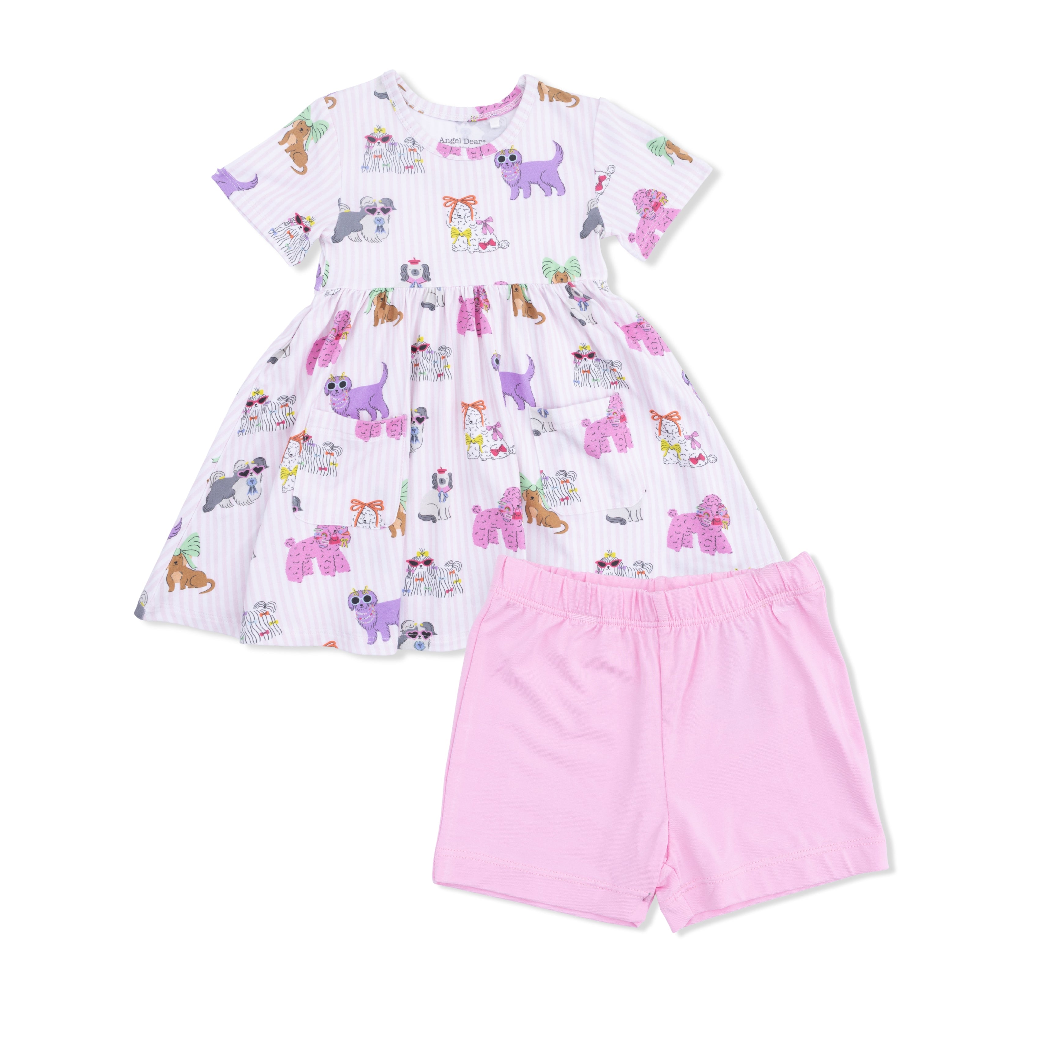 Fancy Dogs - Twirly Dress With Cartwheel Short