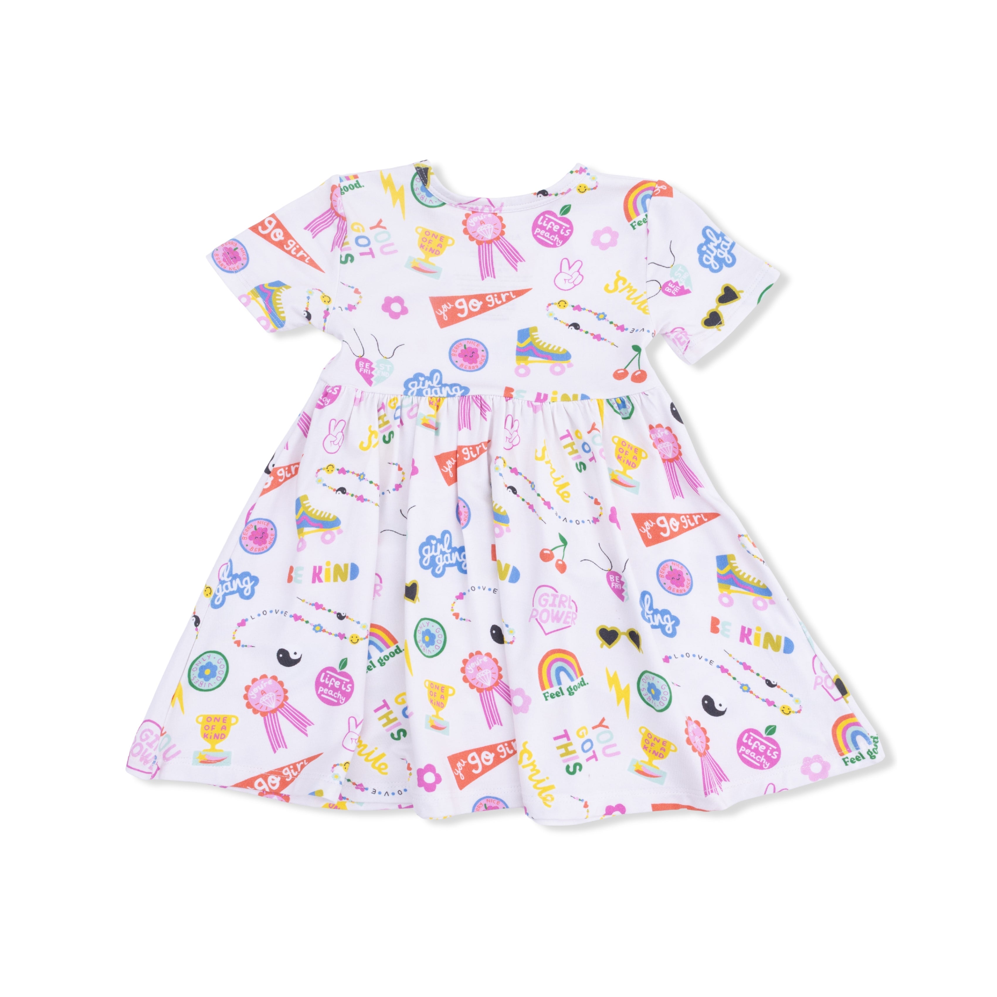 Girl Power - Twirly Dress With Cartwheel Short