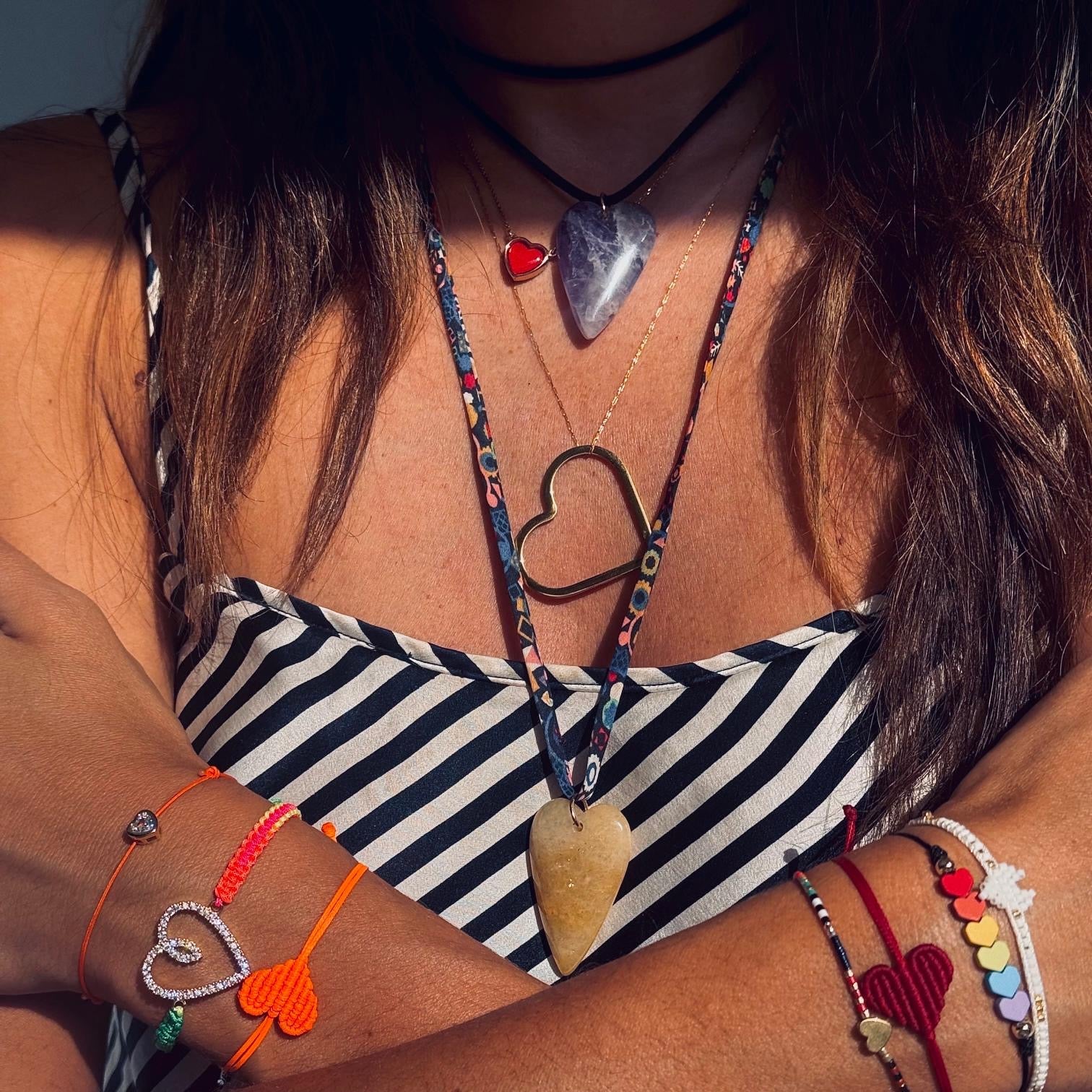 Marisa Heart Chain Necklace