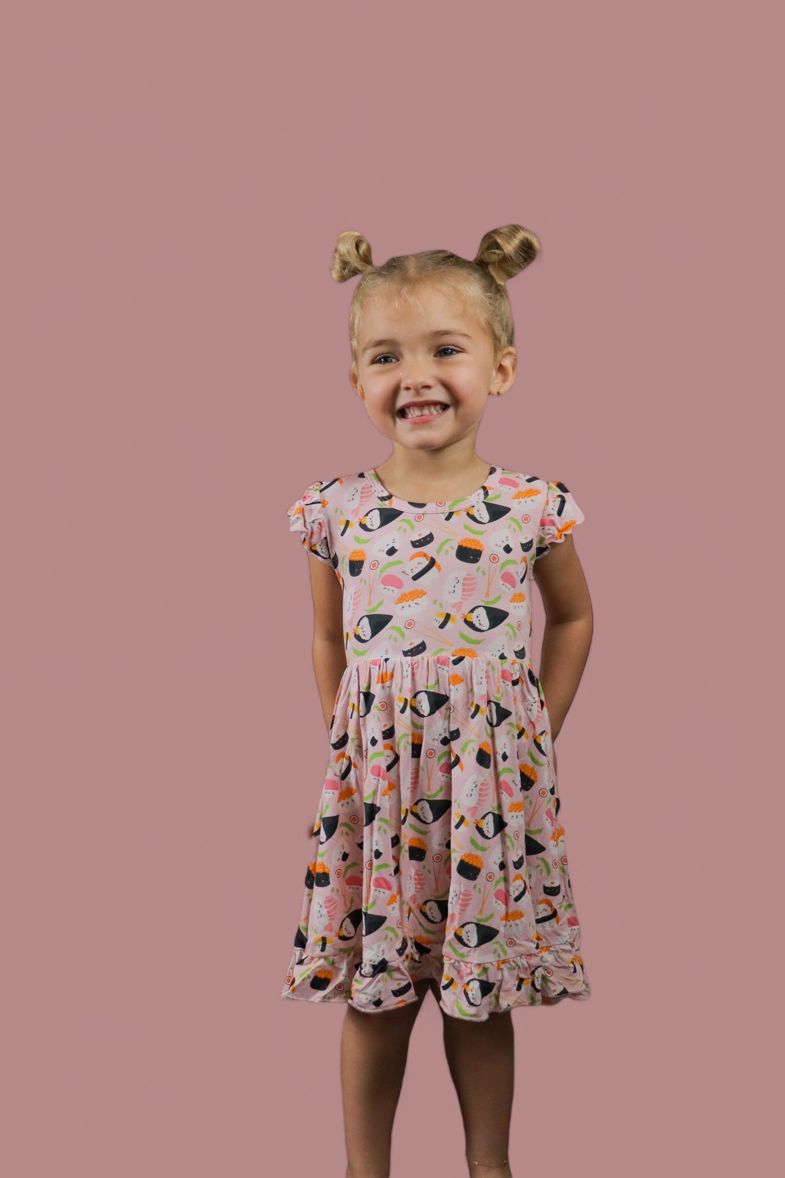 Sweet Pea Sushi Dream Ruffle Dress