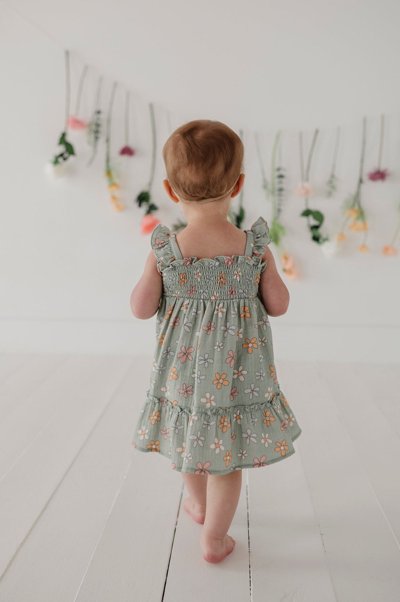 Baby Girl Flutter Dress Set