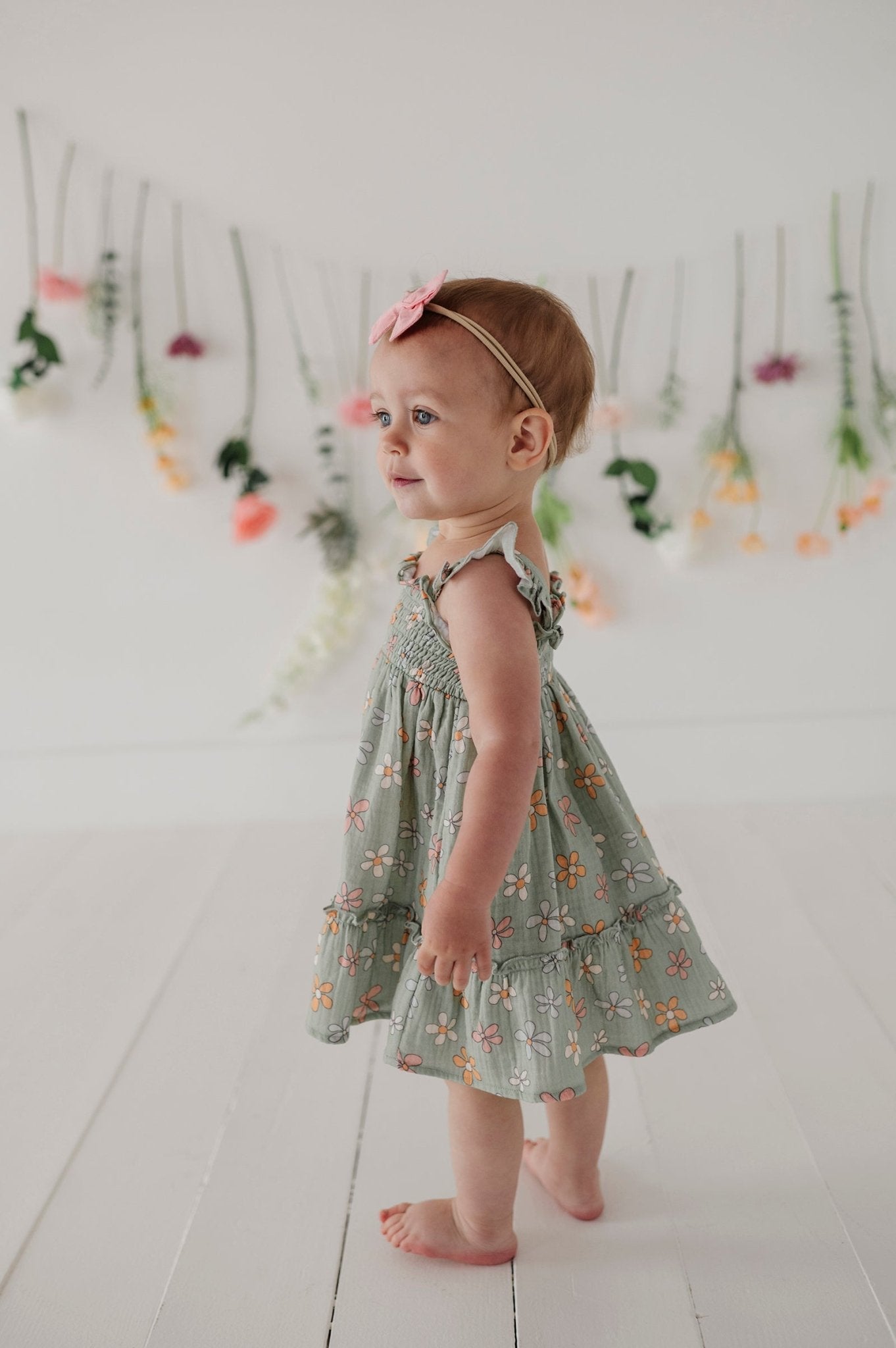 Baby Girl Flutter Dress Set
