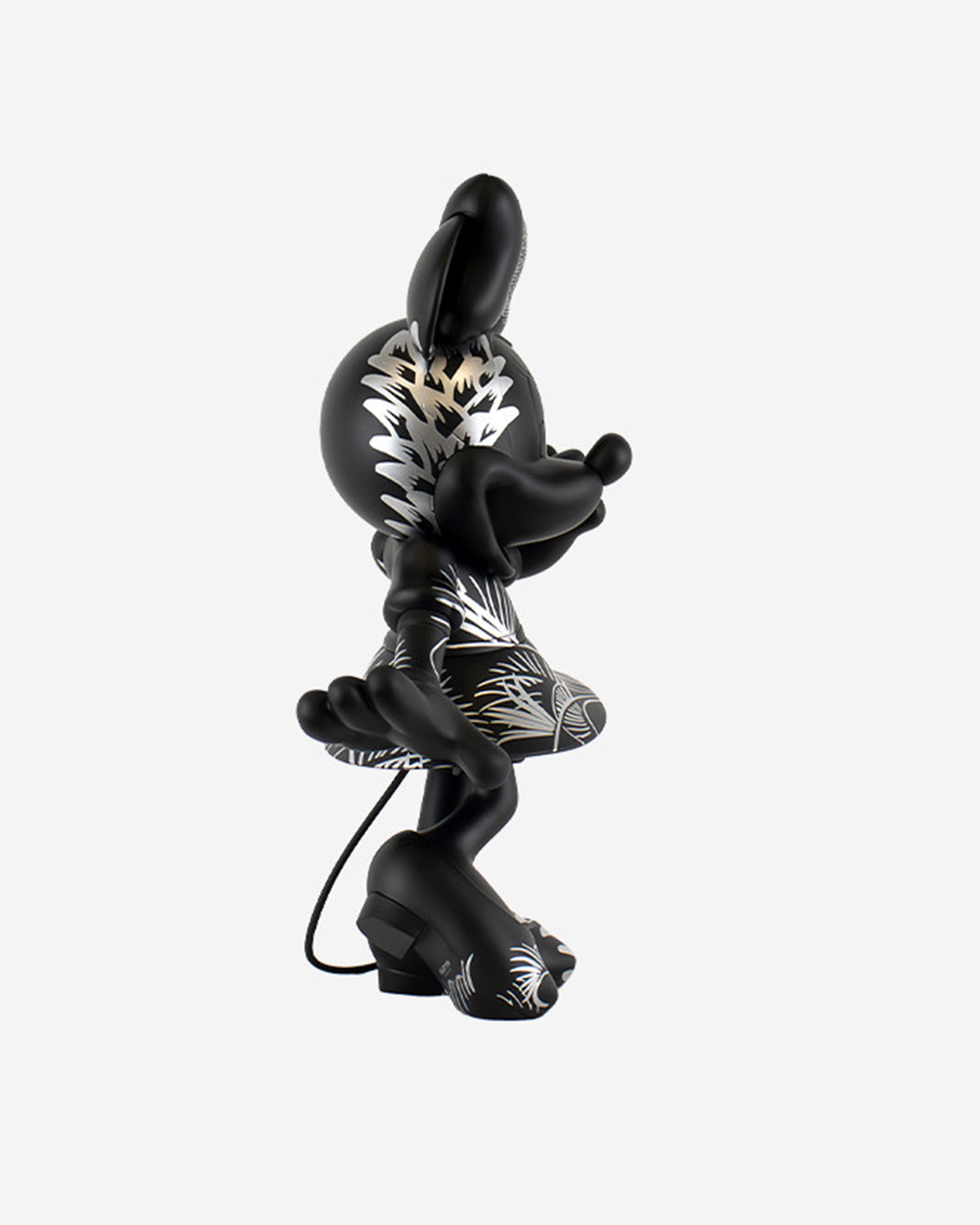 Minne Mouse Star Style Black & Grey 12in